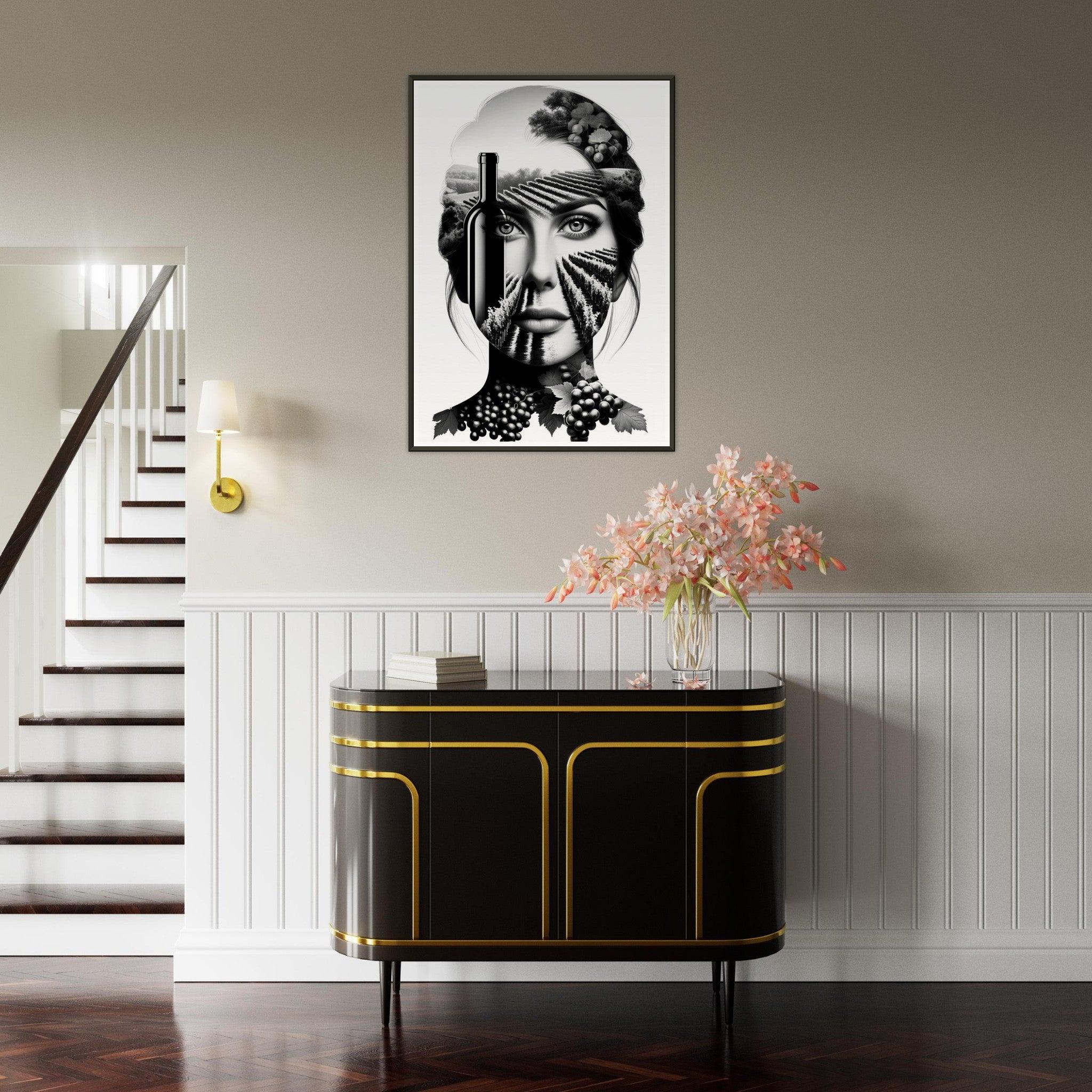 Enigmatic Essence: The Wine Connoisseur's Portrait - SOMM DIGI