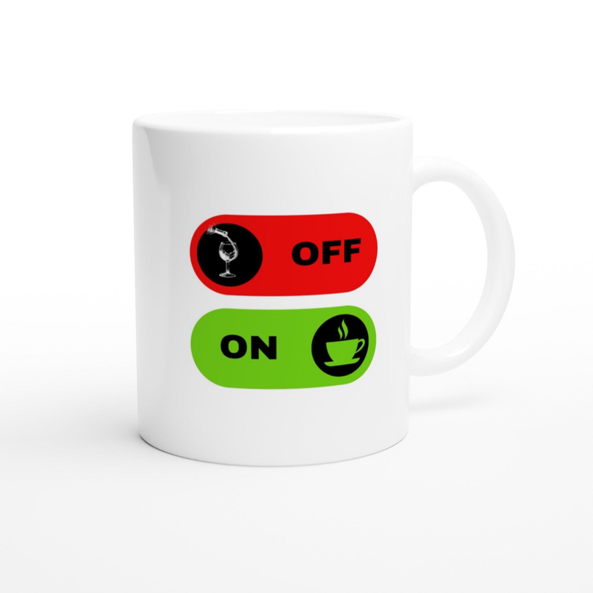 White 11oz Ceramic Mug - SOMM DIGI