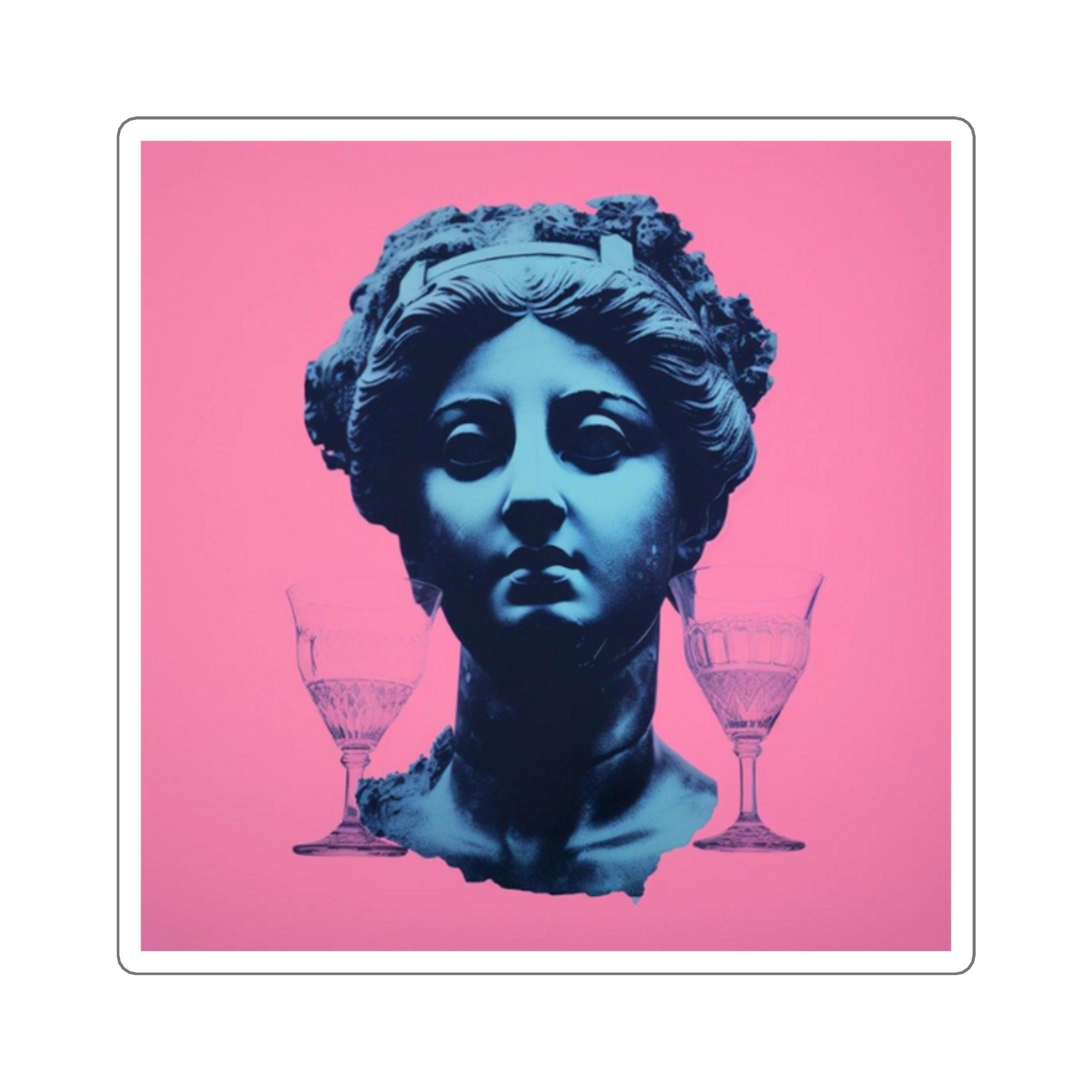 Classic Meets Contemporary: The Wine Connoisseur's Sticker - SOMM DIGI