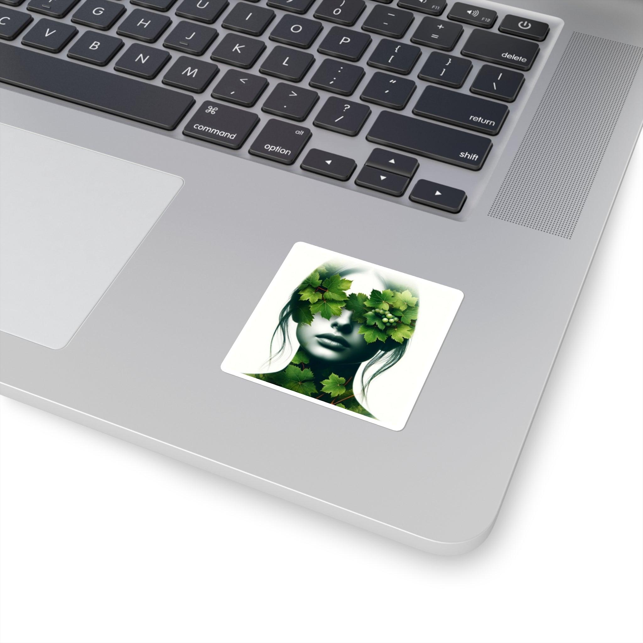 Nature's Whisper: Vineyard-Inspired Sticker - SOMM DIGI