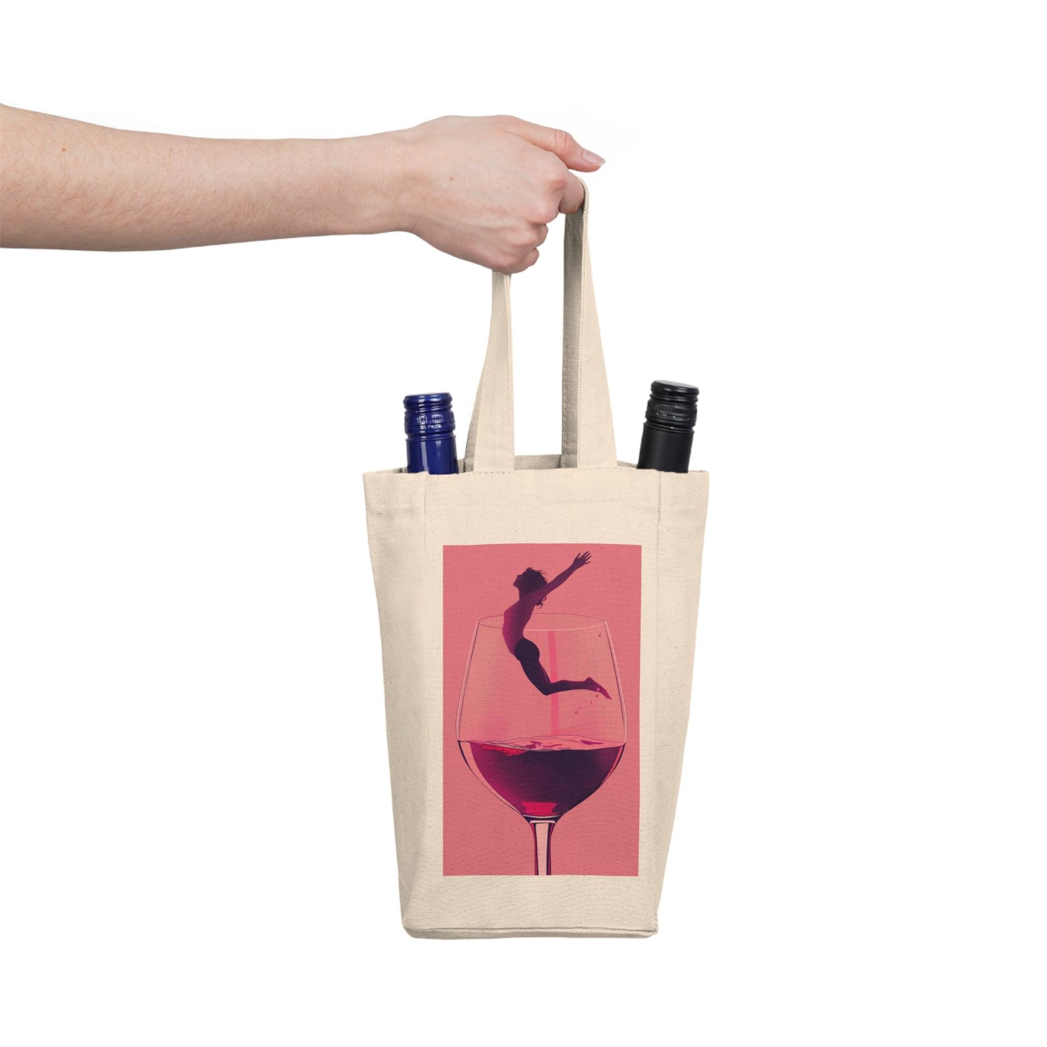wine tote bag