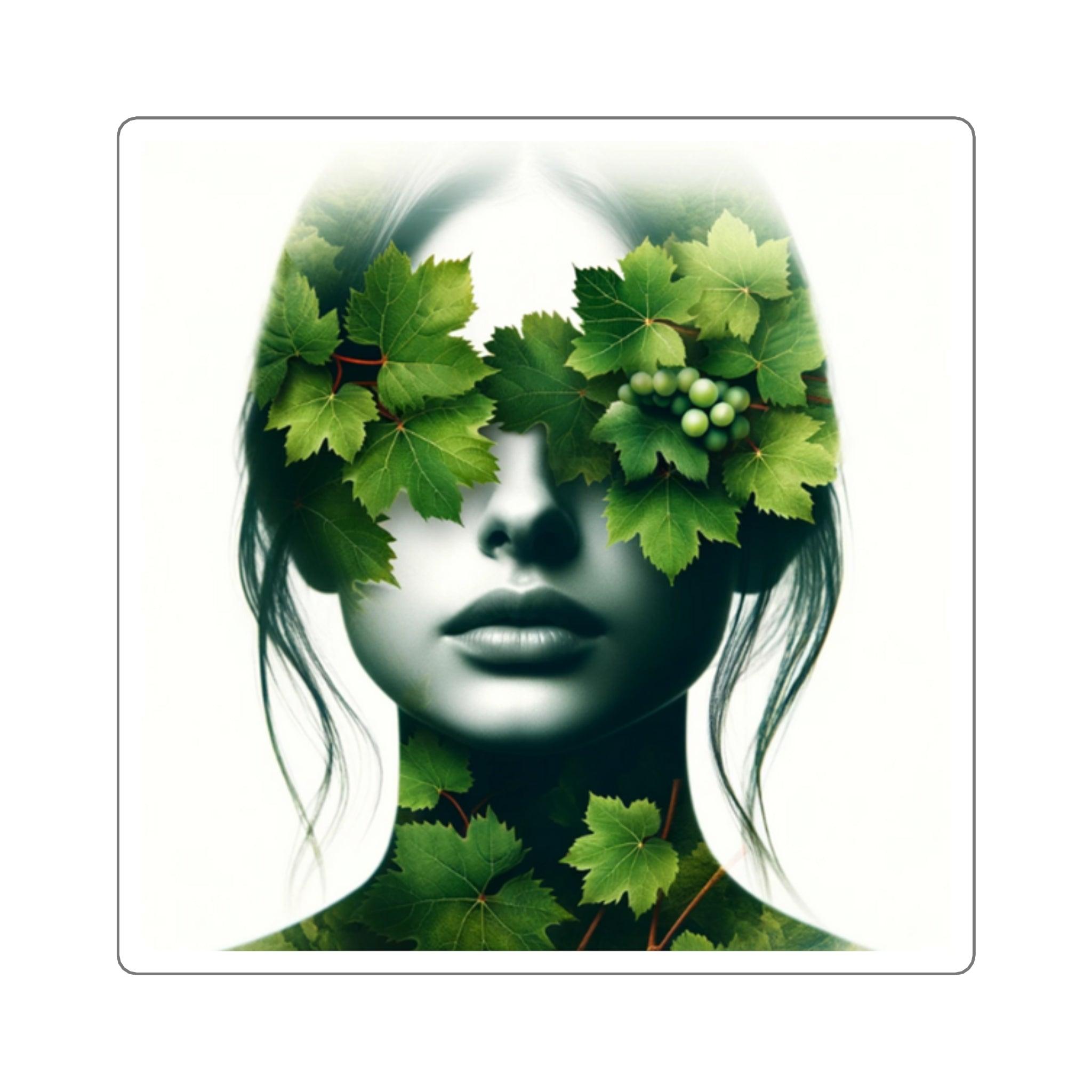 Nature's Whisper: Vineyard-Inspired Sticker - SOMM DIGI