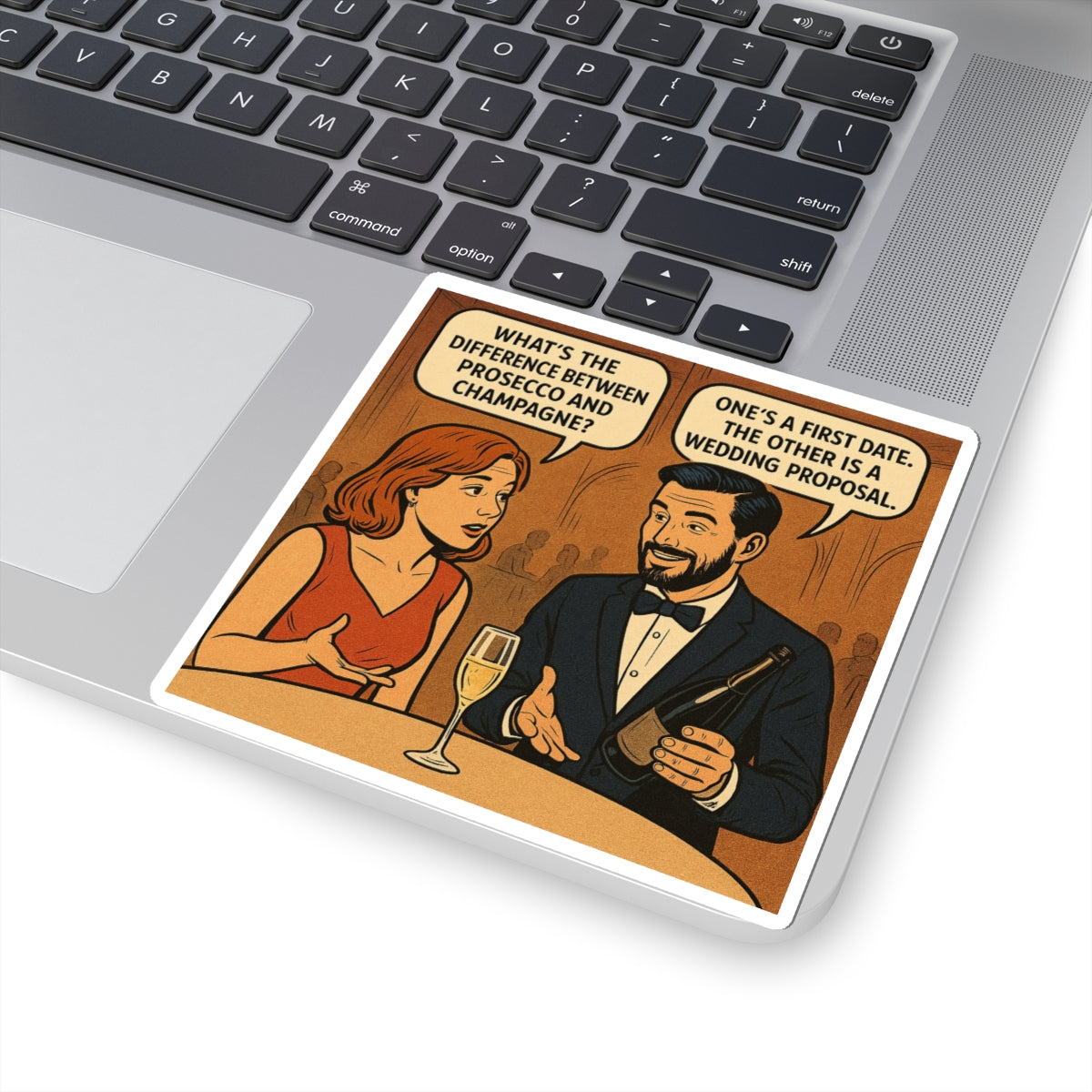 Sticker Set - Wine Comic Funny Design