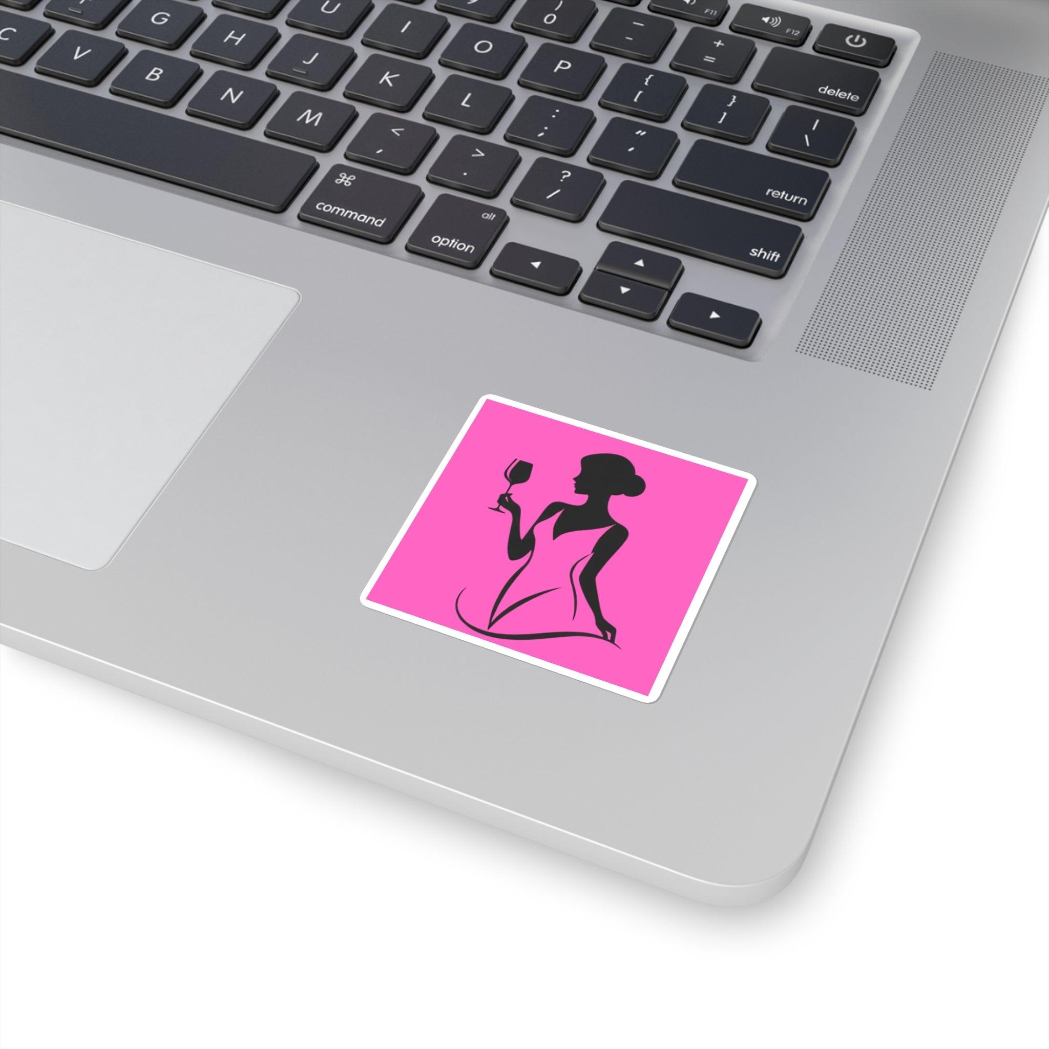 Wine Lover Square Stickers - SOMM DIGI