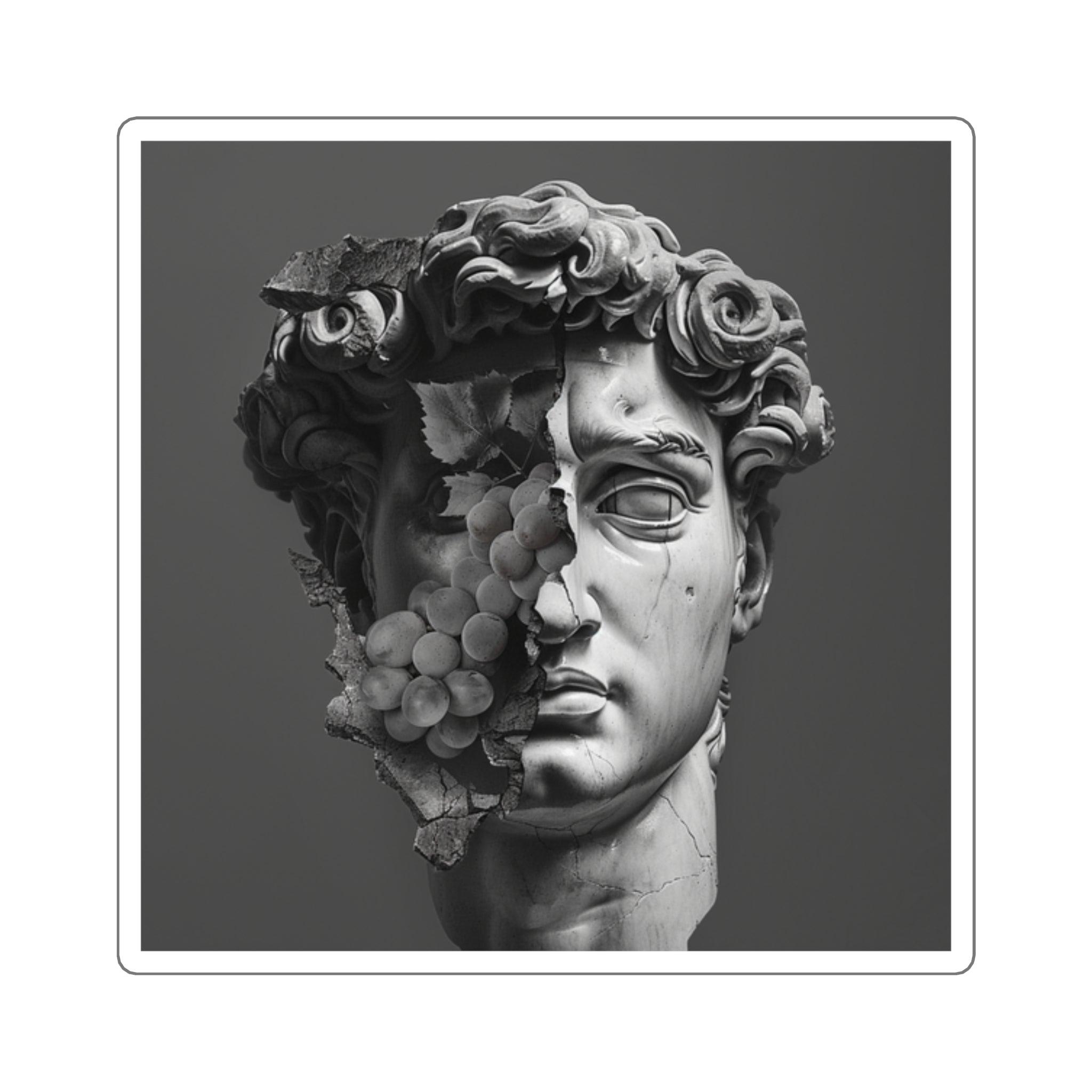 Bacchus Square Stickers - SOMM DIGI