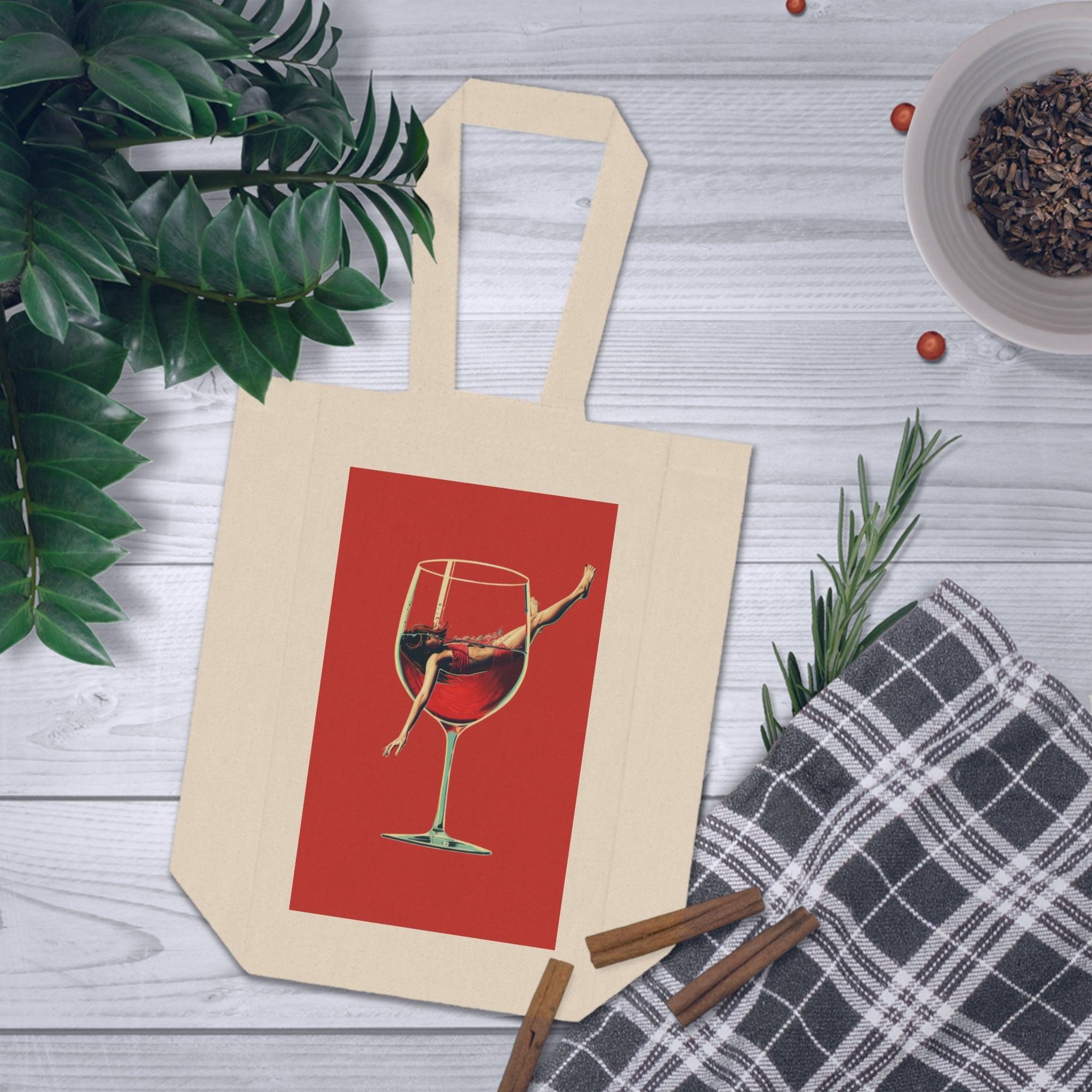wine tote bag