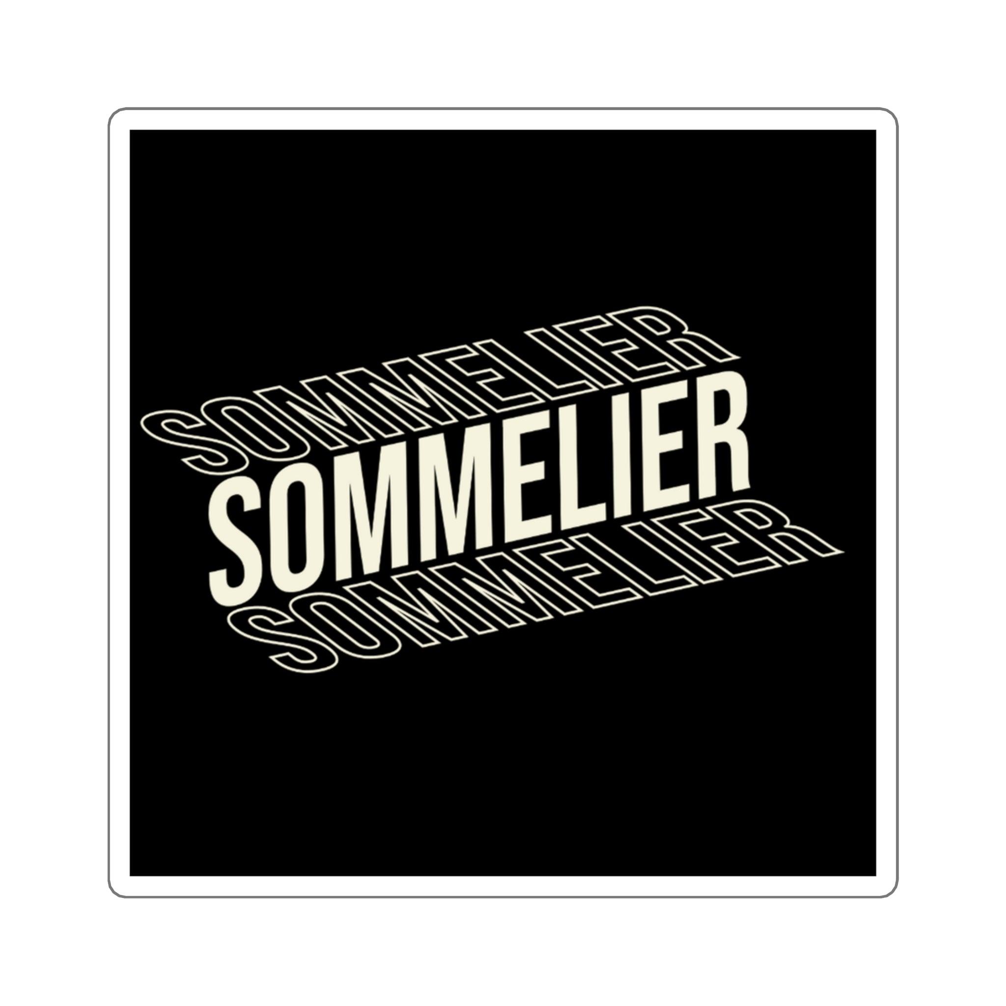 Sommelier Square Stickers - SOMM DIGI