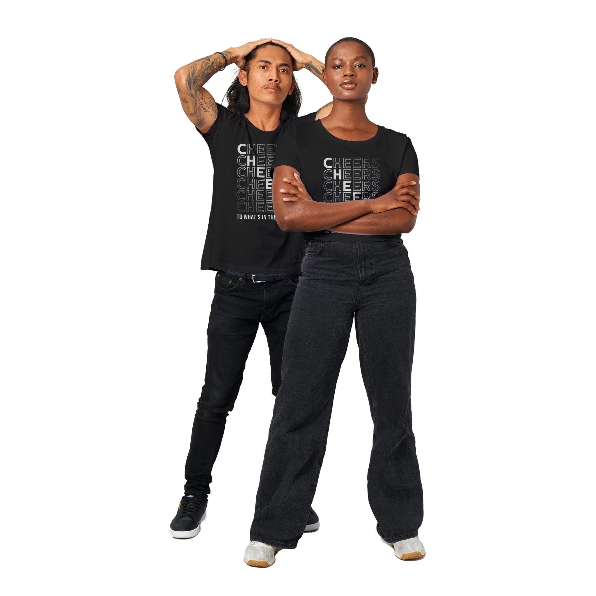 Toastful Tease: Premium Organic Tee for Wine Enthusiasts - SOMM DIGI
