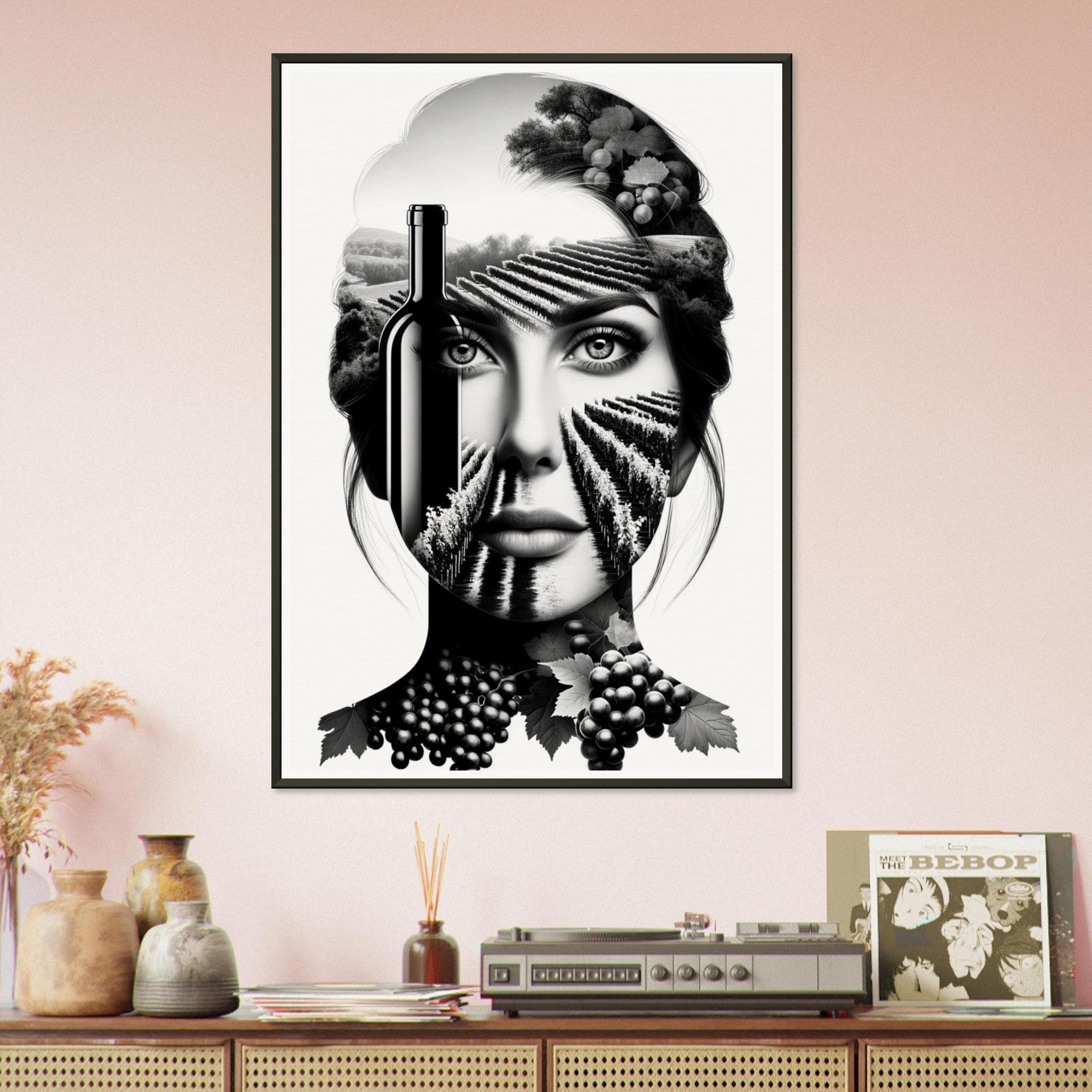Enigmatic Essence: The Wine Connoisseur's Portrait - SOMM DIGI