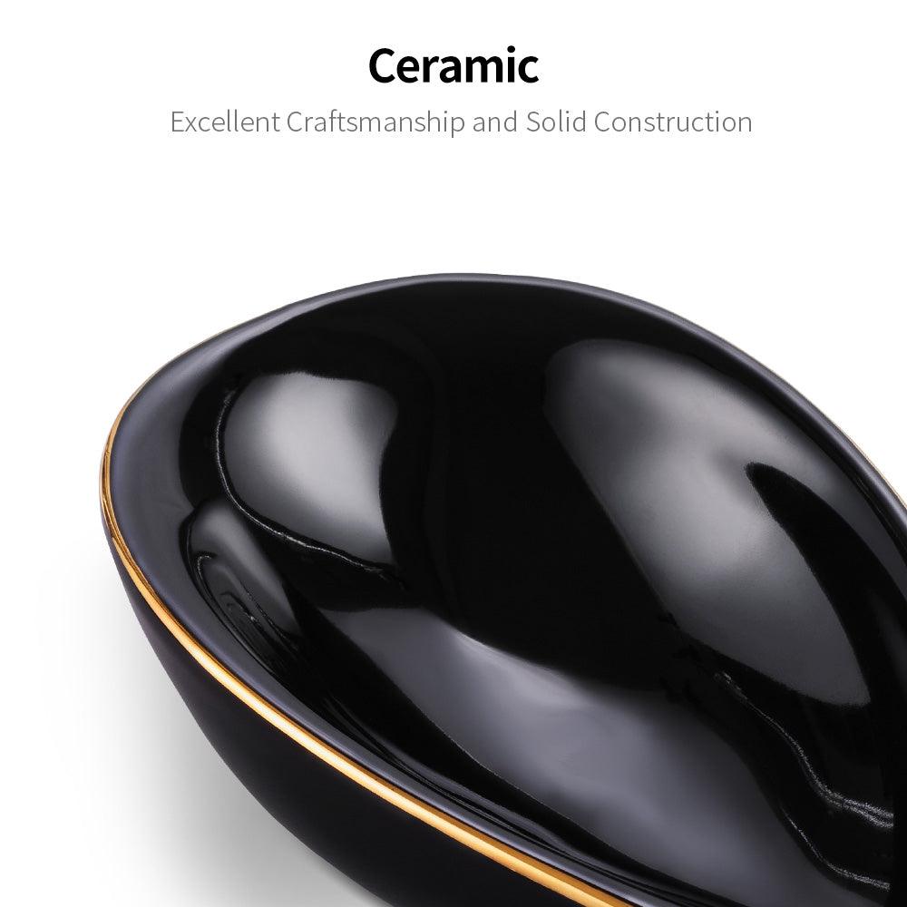 Bright gold stroke cigar ashtray - SOMM DIGI