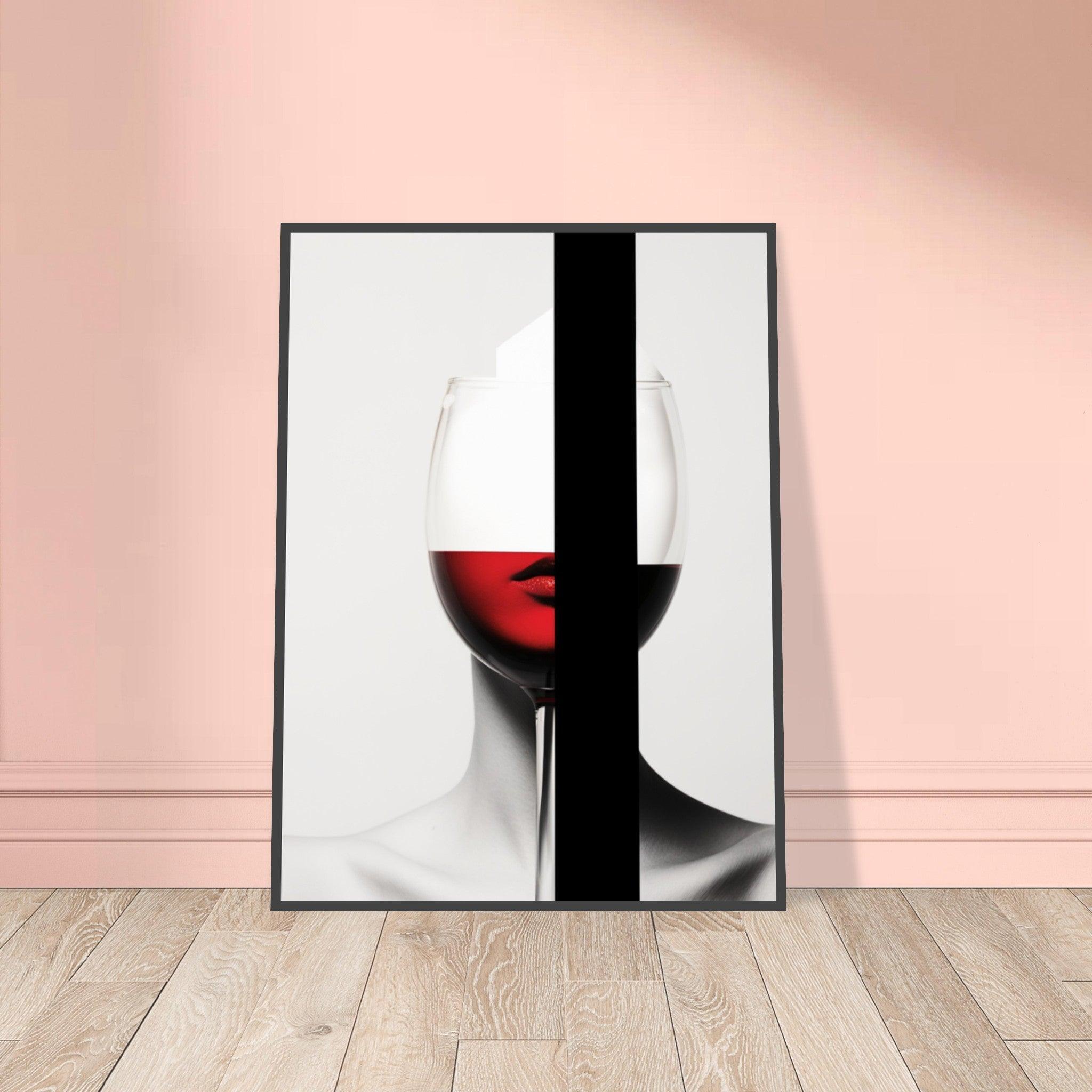 Vivacious Vino" Foam Print - SOMM DIGI