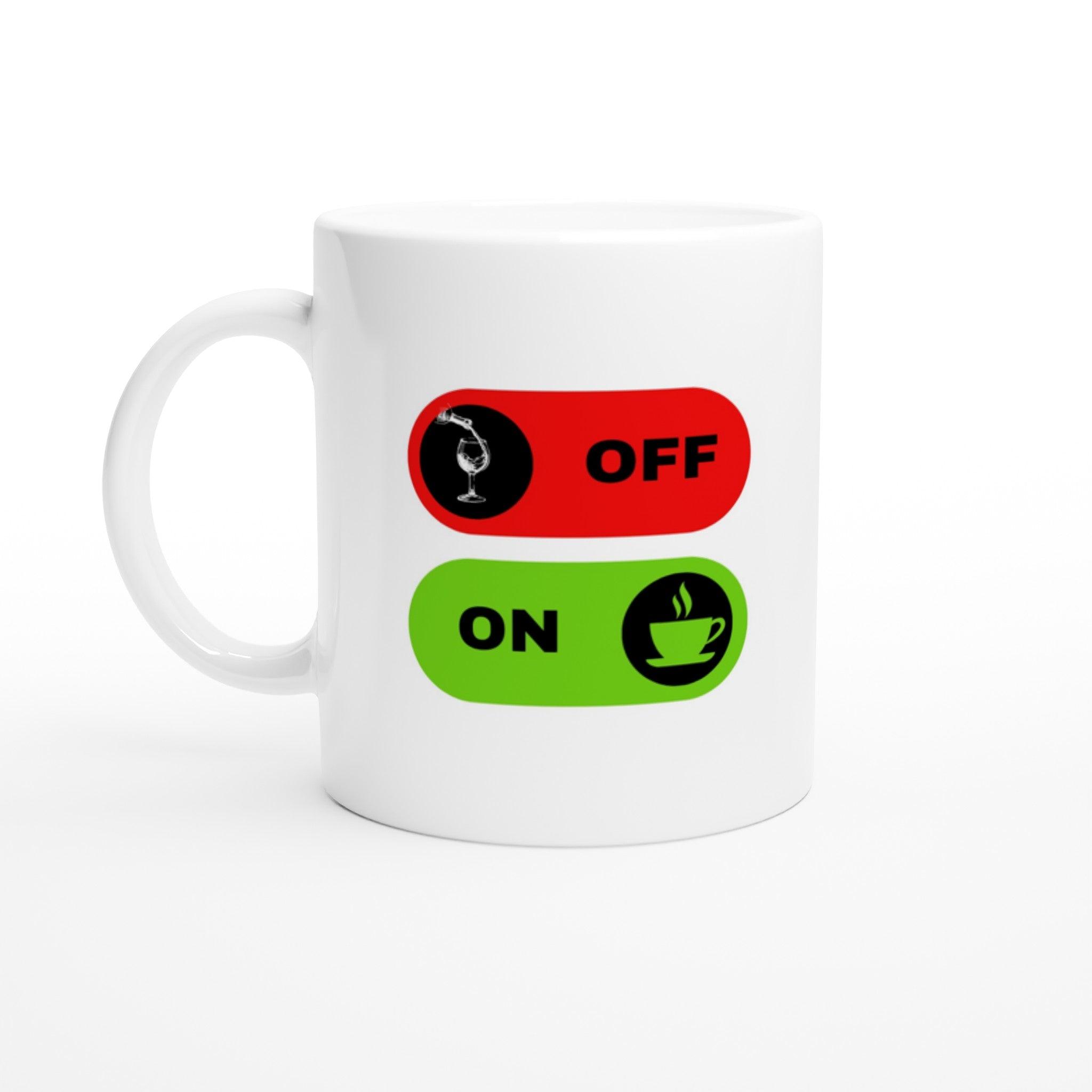 White 11oz Ceramic Mug - SOMM DIGI