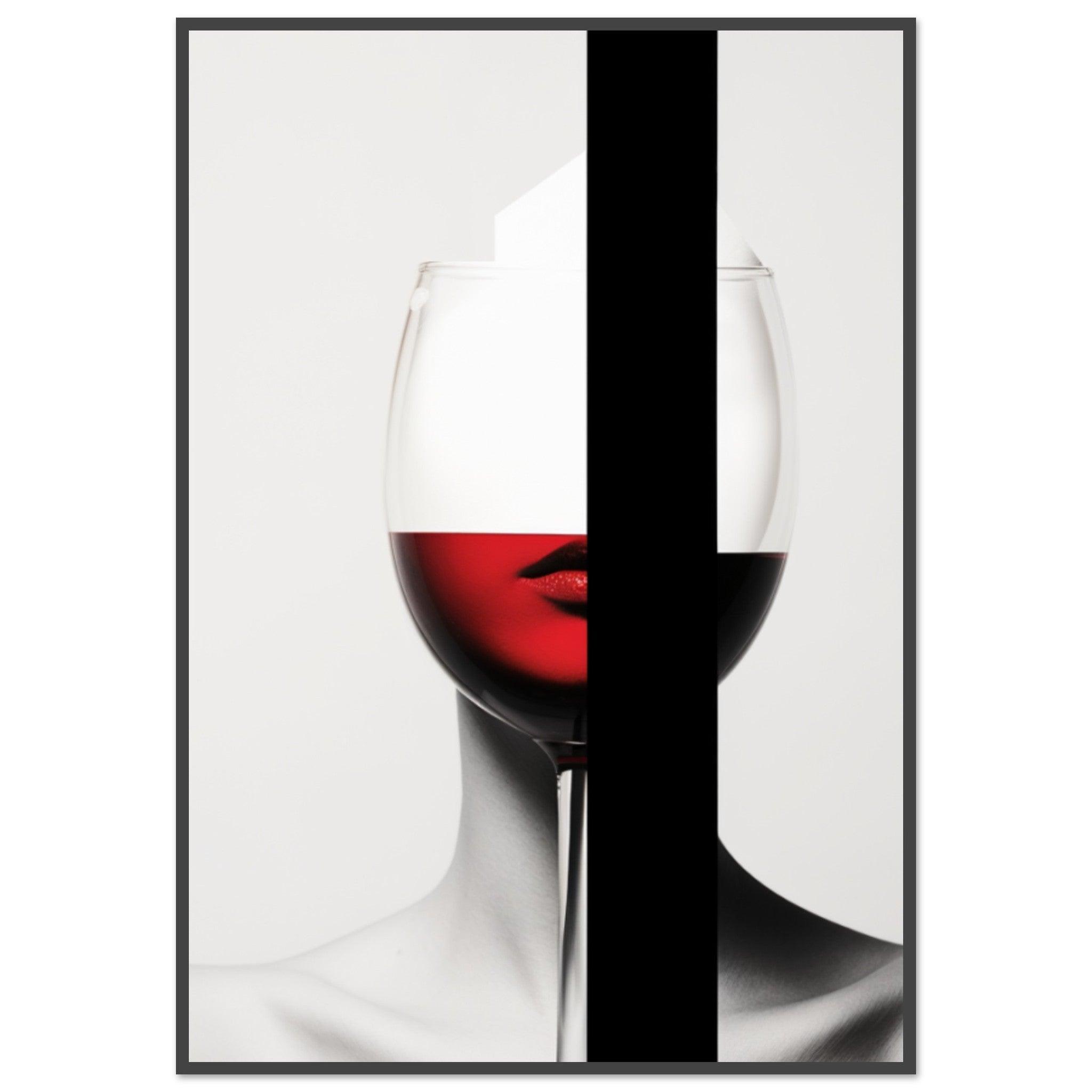 Vivacious Vino" Foam Print - SOMM DIGI