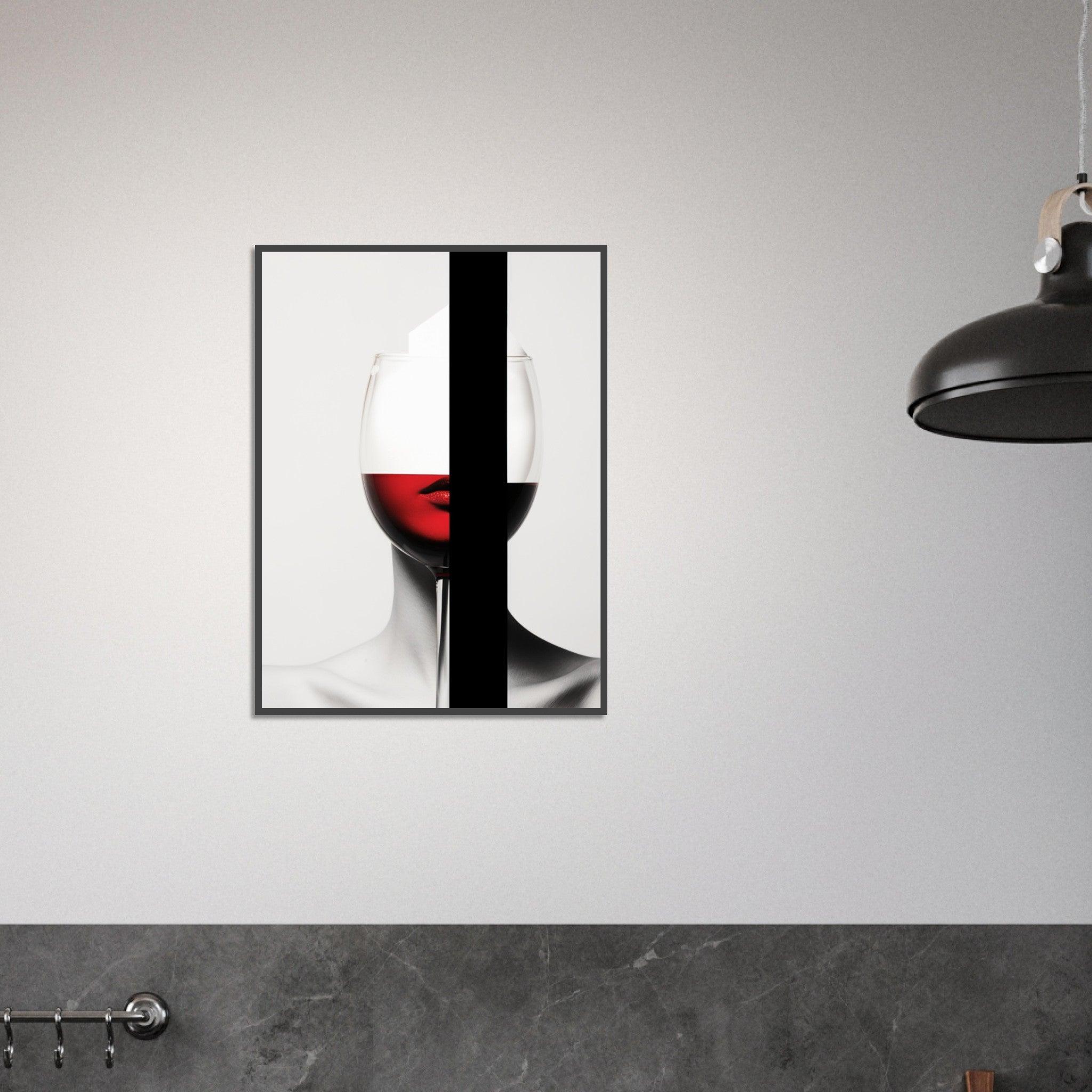 Vivacious Vino" Foam Print - SOMM DIGI