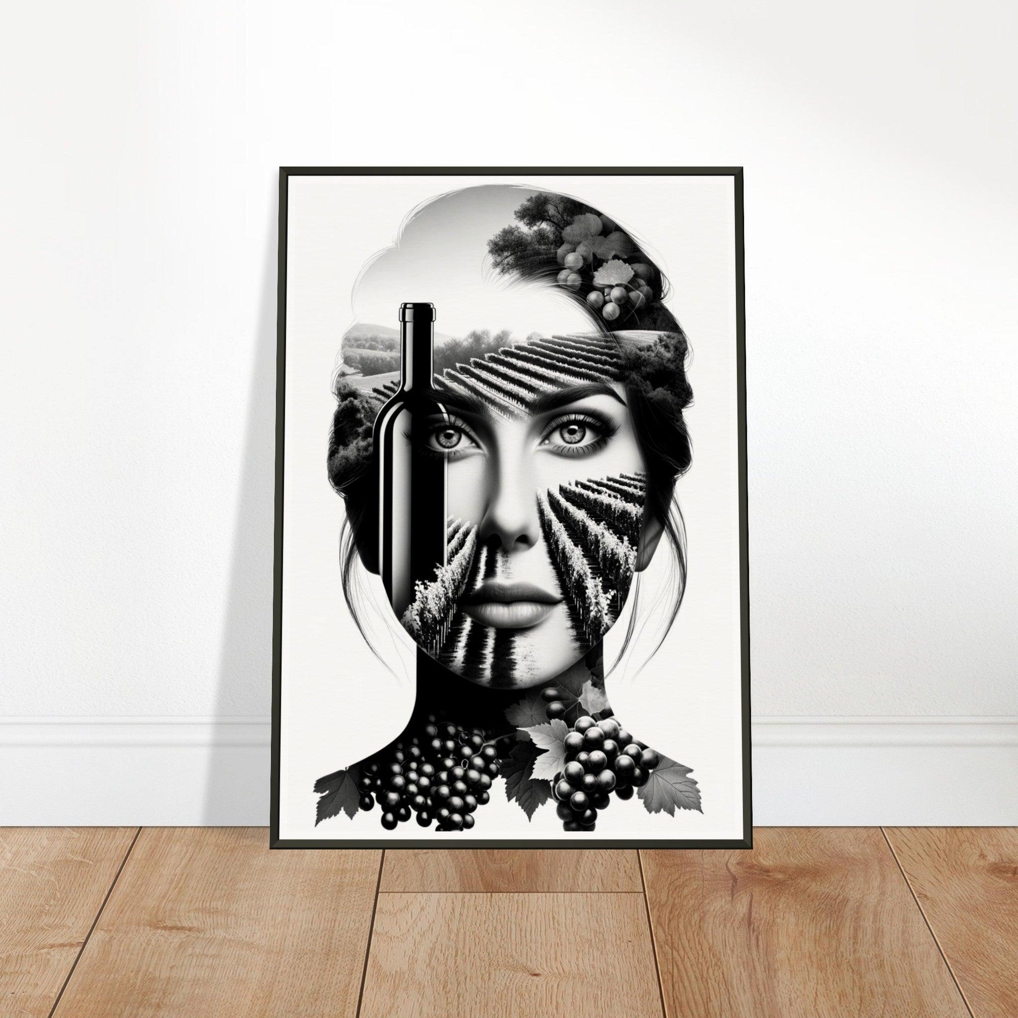 Enigmatic Essence: The Wine Connoisseur's Portrait - SOMM DIGI