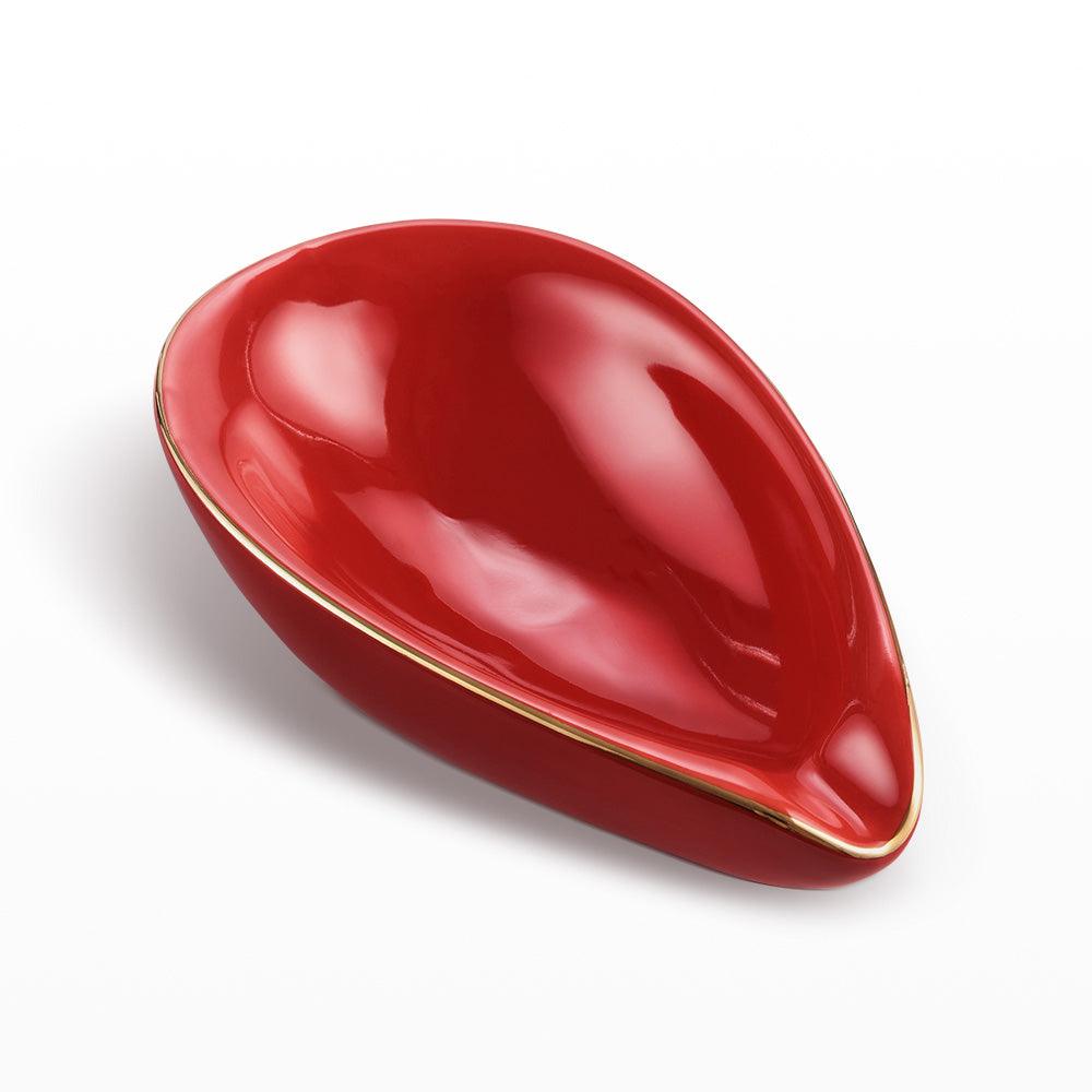 Bright gold stroke cigar ashtray - SOMM DIGI