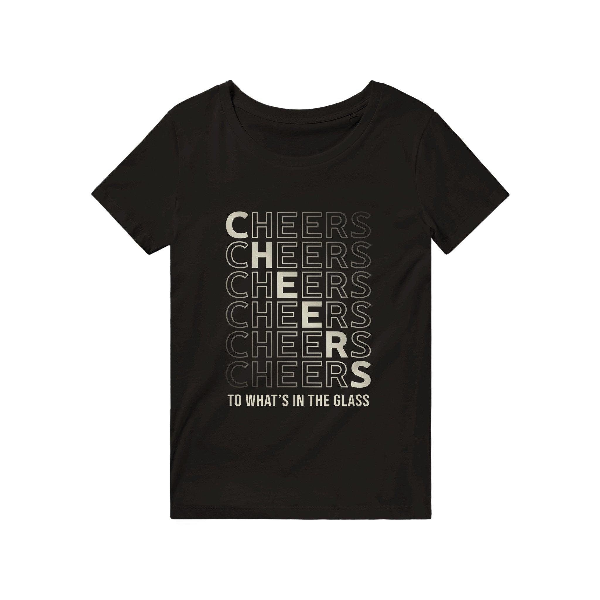Toastful Tease: Premium Organic Tee for Wine Enthusiasts - SOMM DIGI