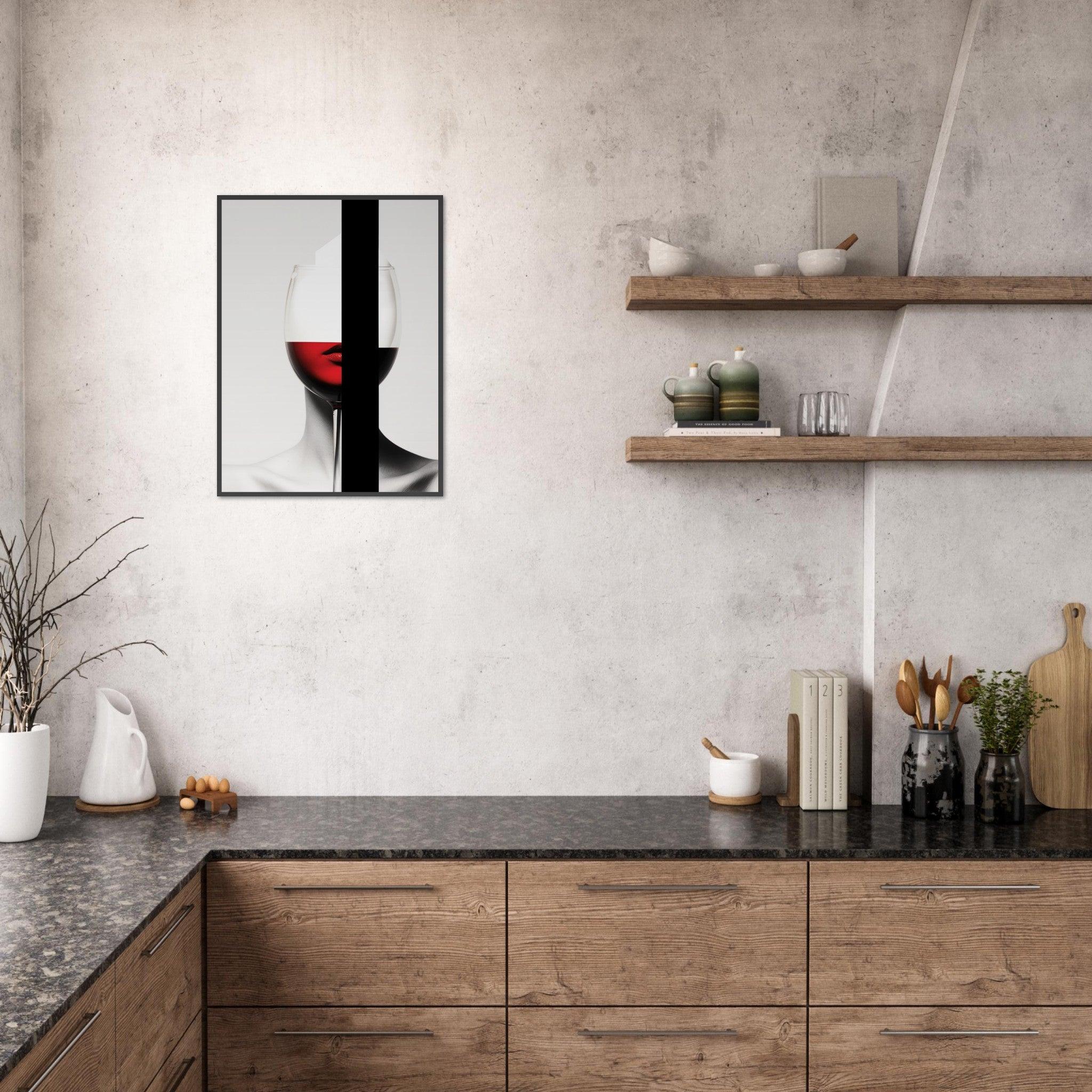 Vivacious Vino" Foam Print - SOMM DIGI