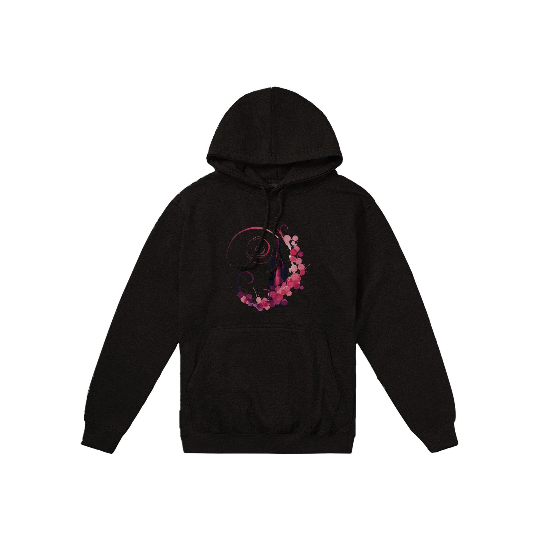 Rosé All Day: Cozy Unisex Pullover Premium Hoodie with Wine Design - SOMM DIGI