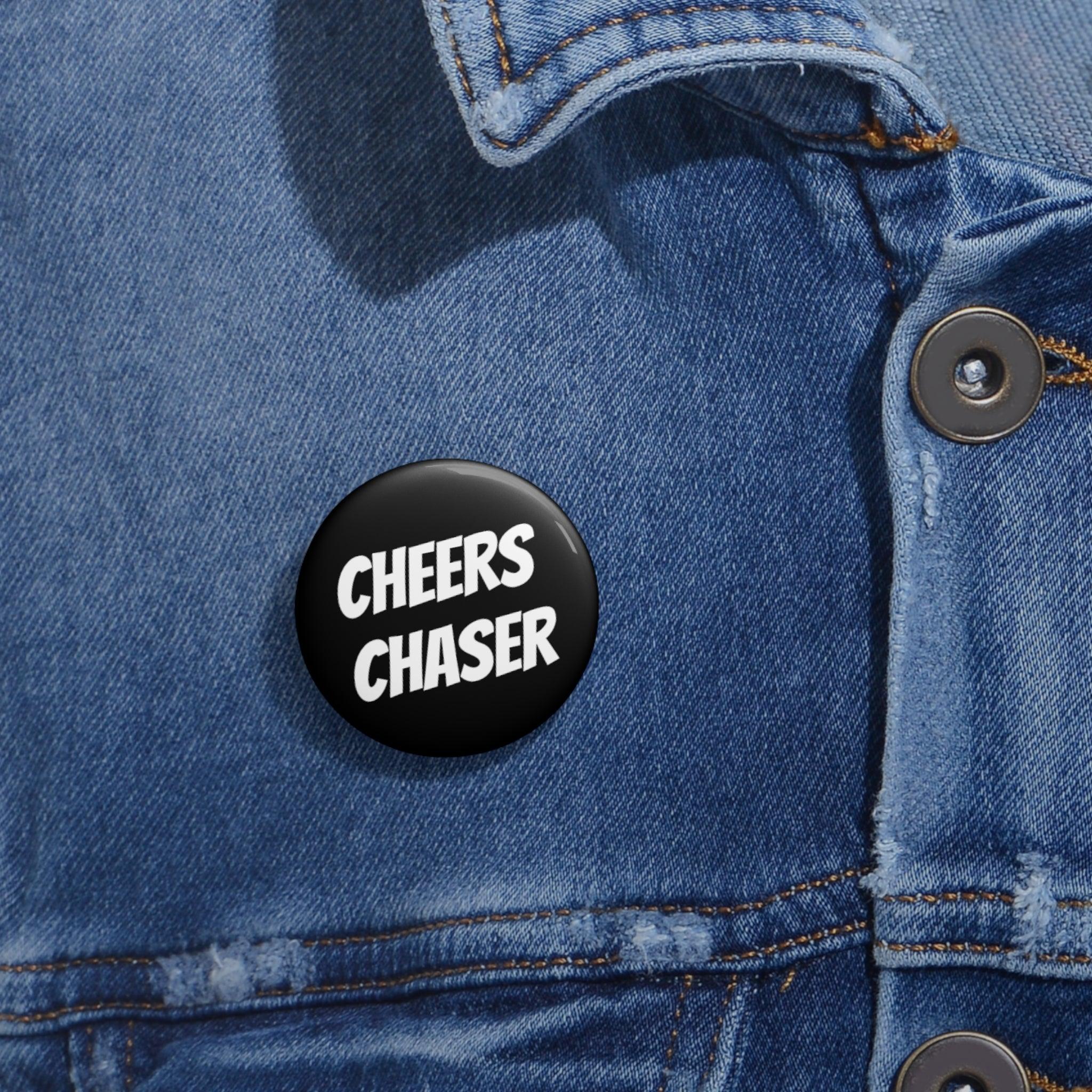 Cheers Chaser Pin Buttons - SOMM DIGI