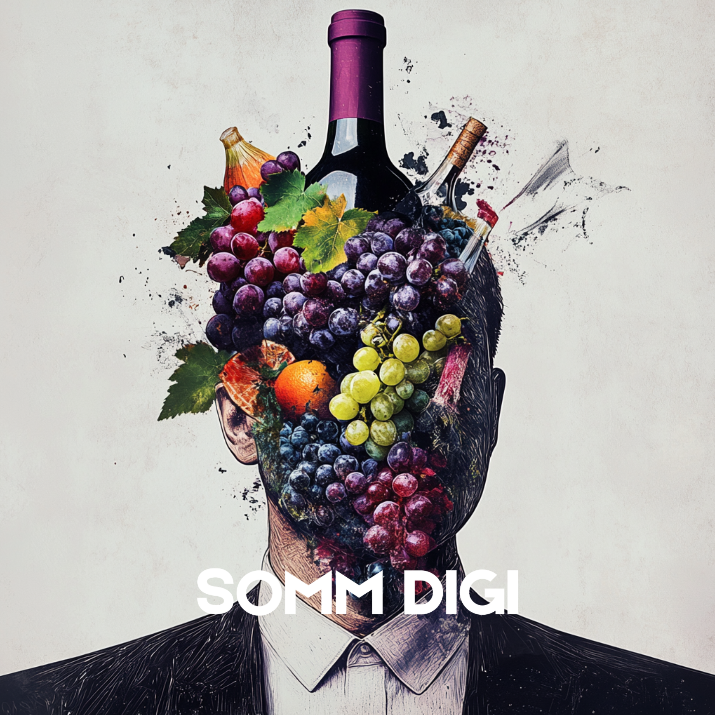 Wine People Portrait - AI07