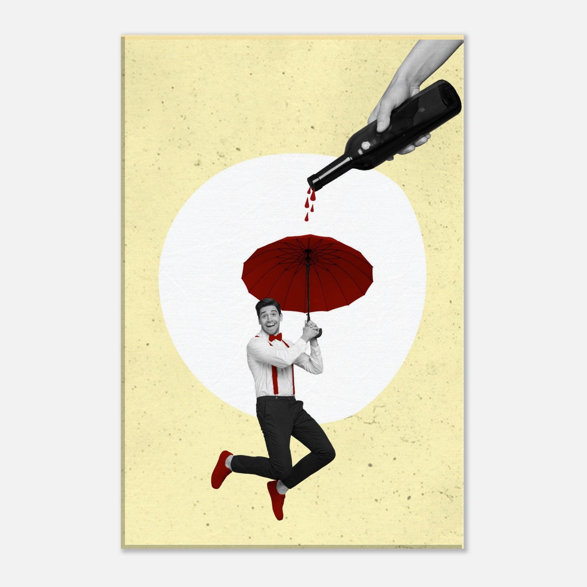wine canvas art