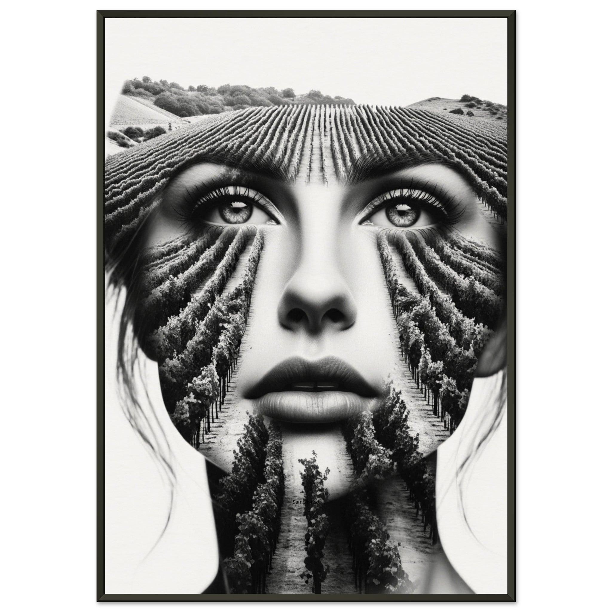 Vision of the Vine: The Sommelier's Gaze Poster - SOMM DIGI