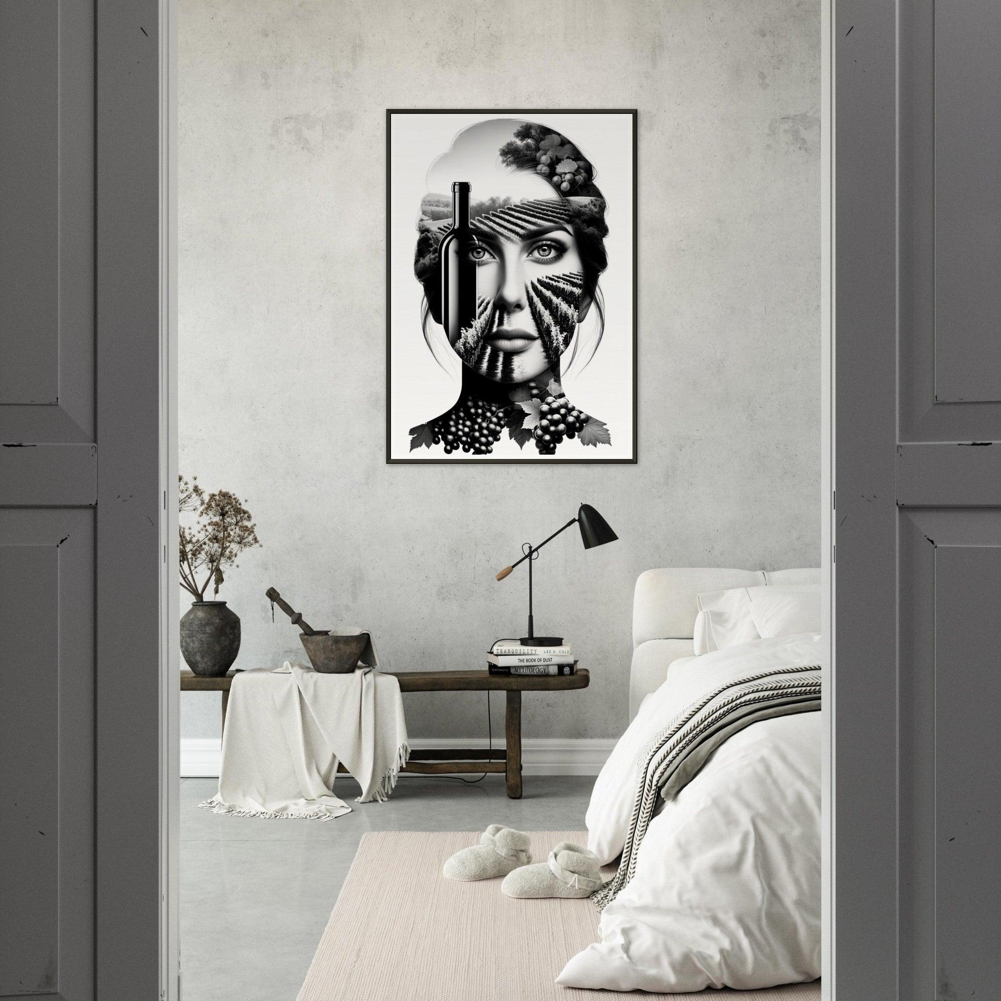 Enigmatic Essence: The Wine Connoisseur's Portrait - SOMM DIGI