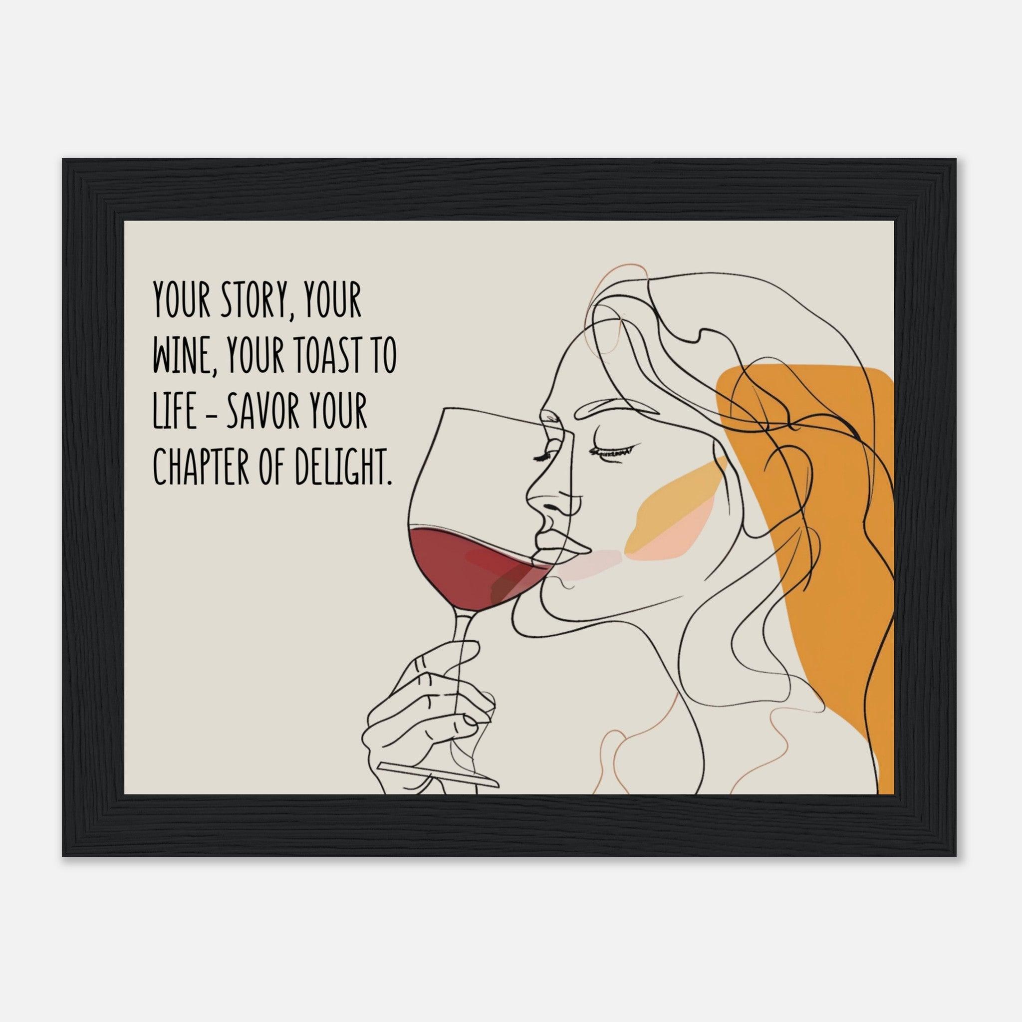 wine wall art book shelves