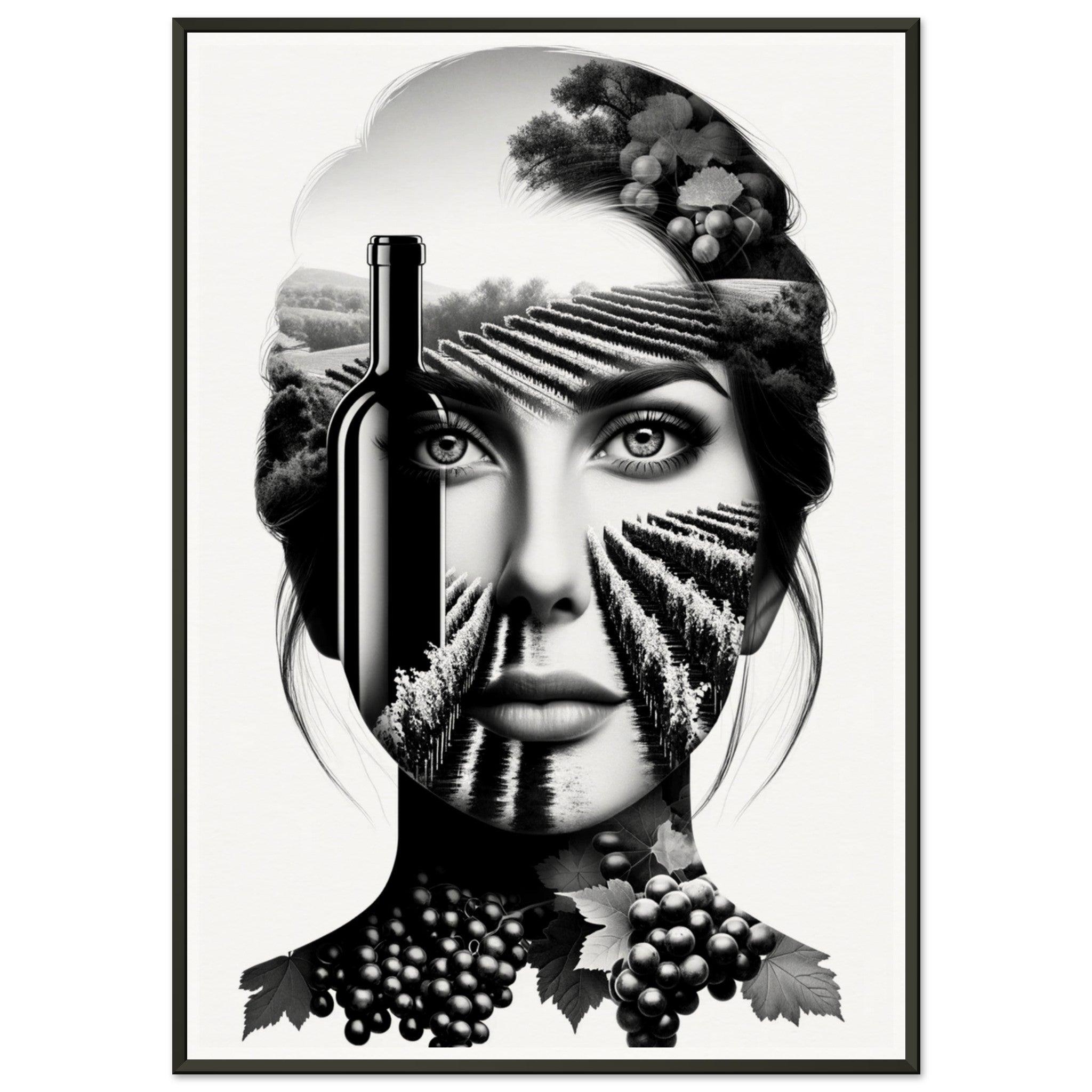 Enigmatic Essence: The Wine Connoisseur's Portrait - SOMM DIGI