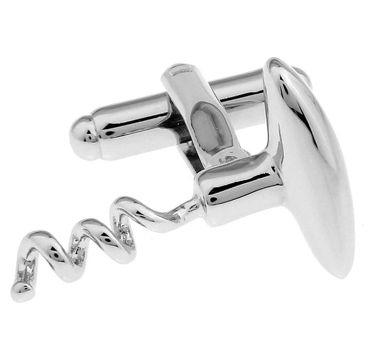 Uncork Style: Wine Opener Cufflinks - SOMM DIGI