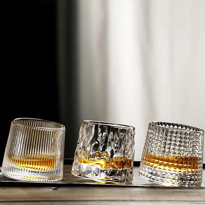 Sculpted Elegance: Designer Whiskey Glass Collection - SOMM DIGI