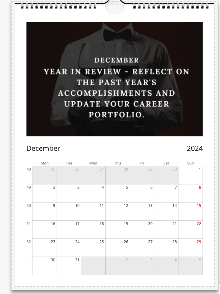 Somm Goals 2024 Calendar: Your Year of Wine Excellence - SOMM DIGI