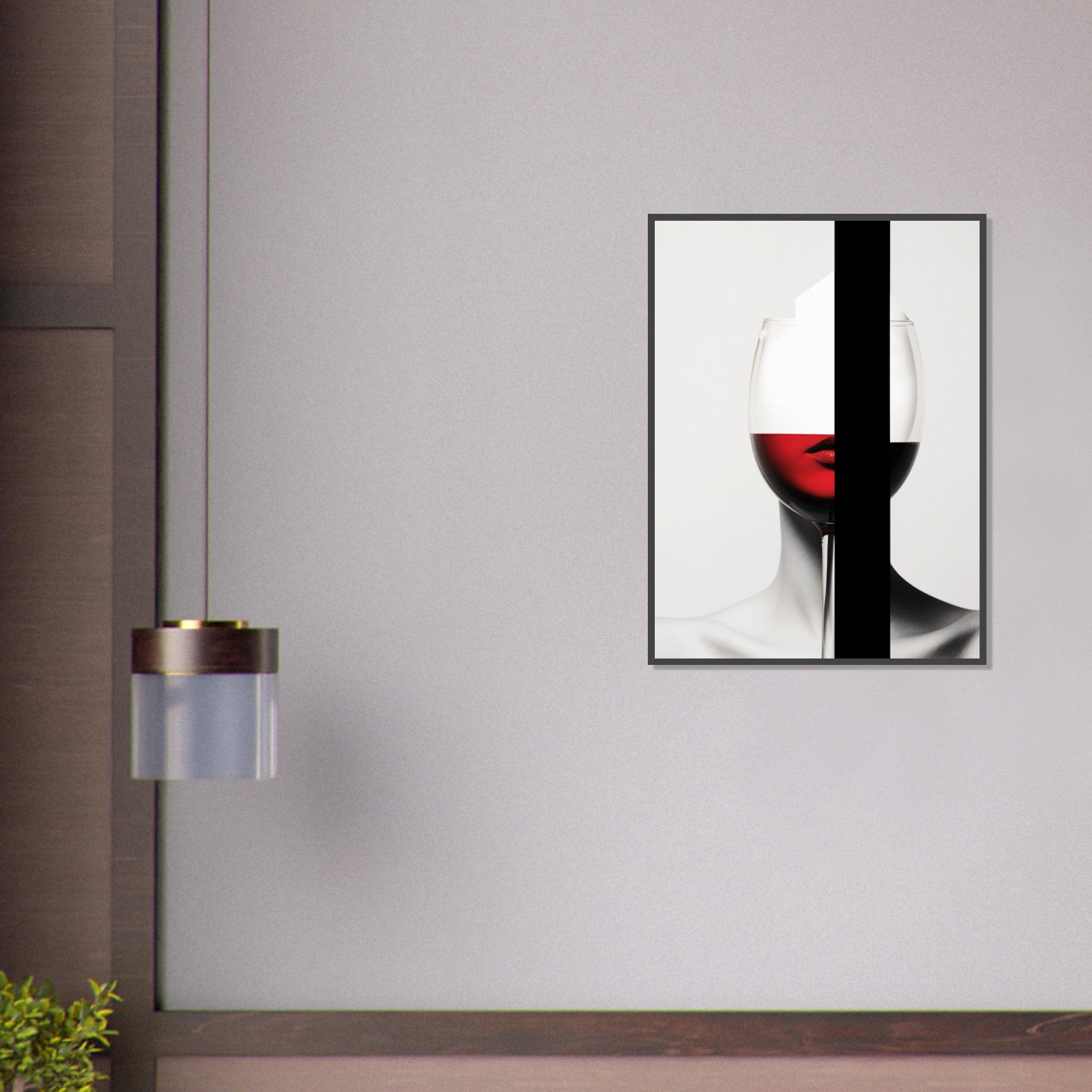 Vivacious Vino" Foam Print - SOMM DIGI