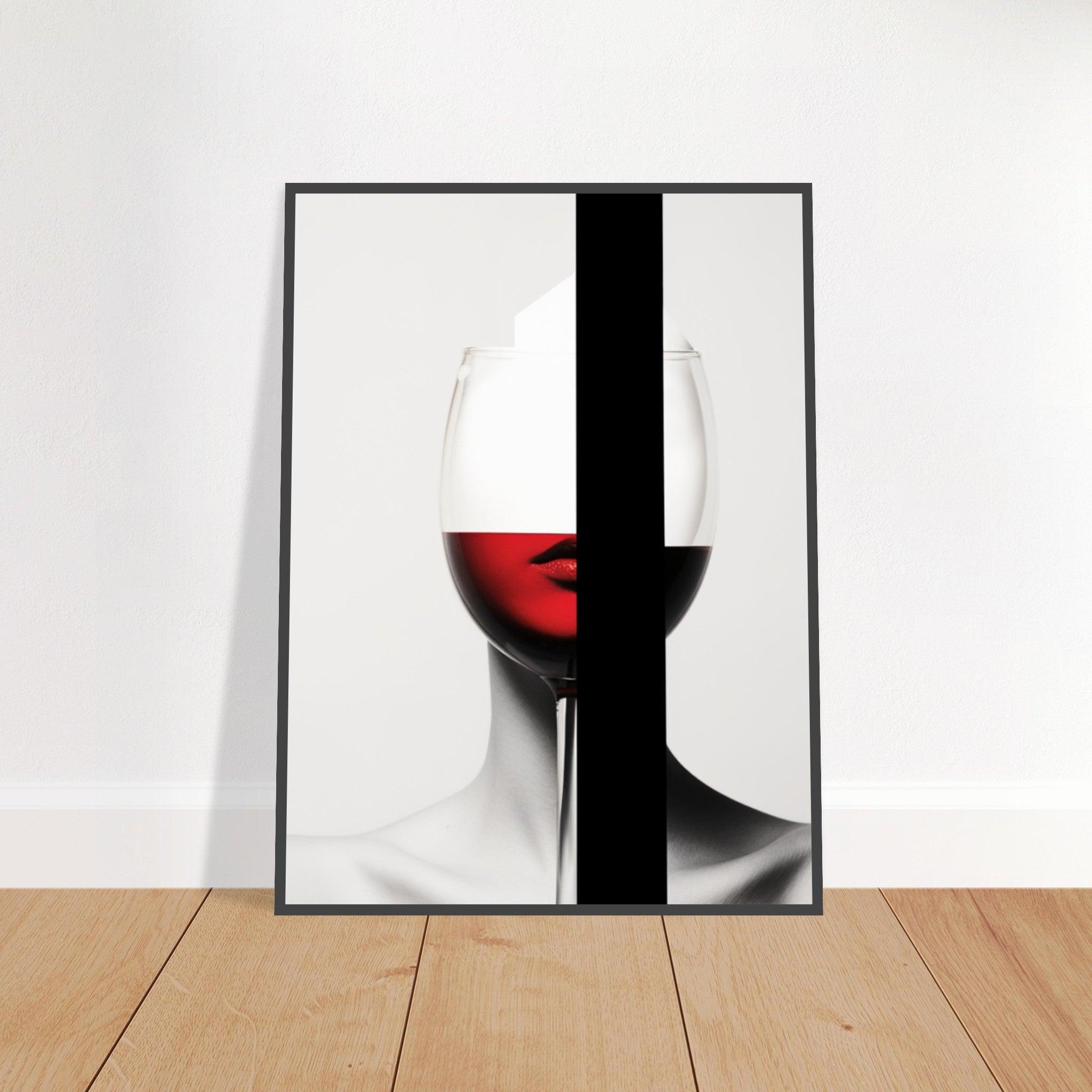 Vivacious Vino" Foam Print - SOMM DIGI