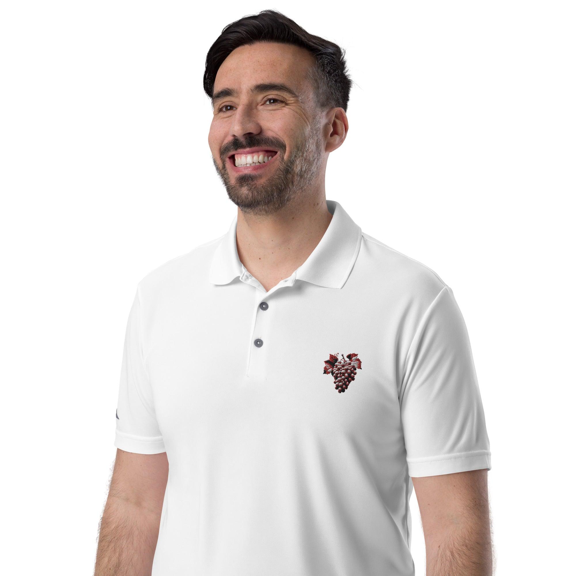 Sommelier Grape - Adidas Performance Polo Shirt - SOMM DIGI