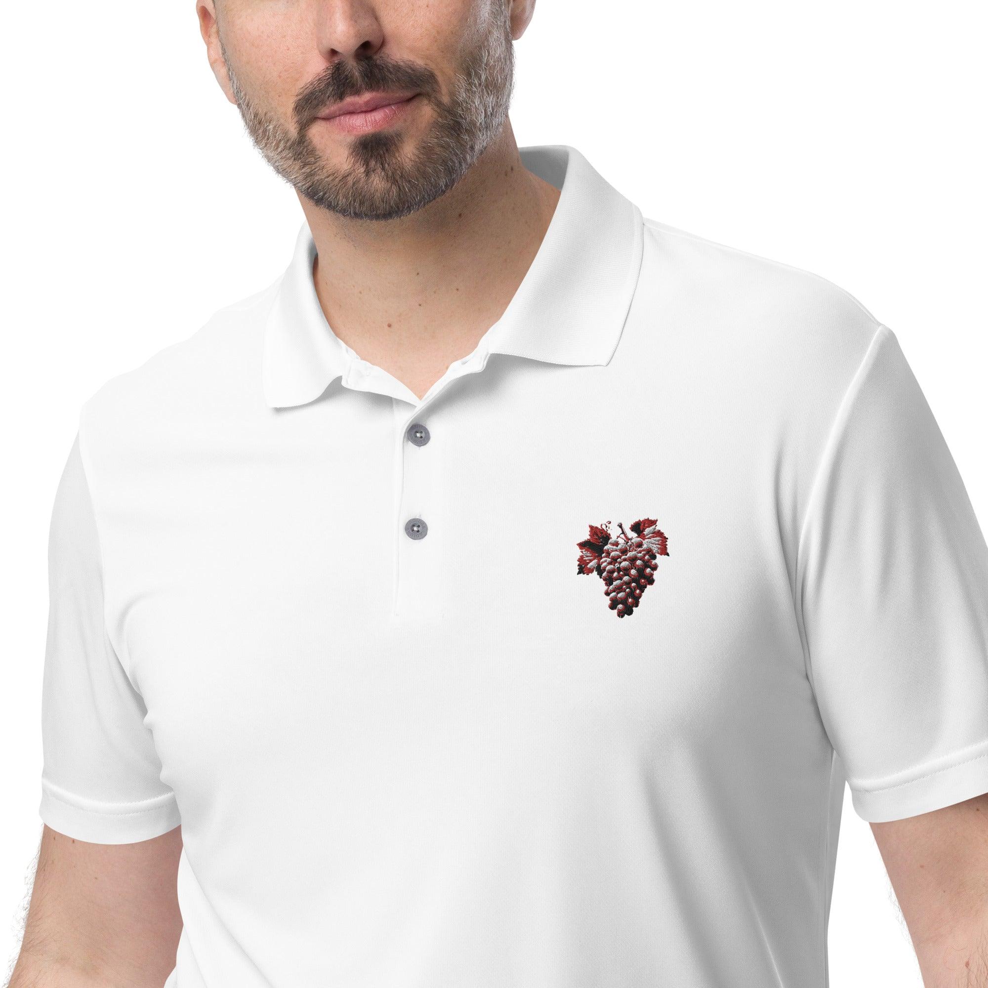 Sommelier Grape - Adidas Performance Polo Shirt - SOMM DIGI