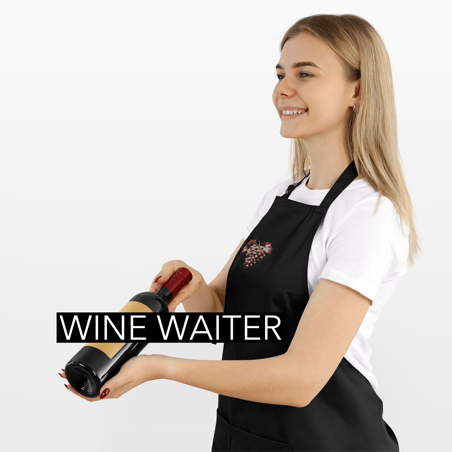 Wine Server's Select Embroidered Apron - SOMM DIGI