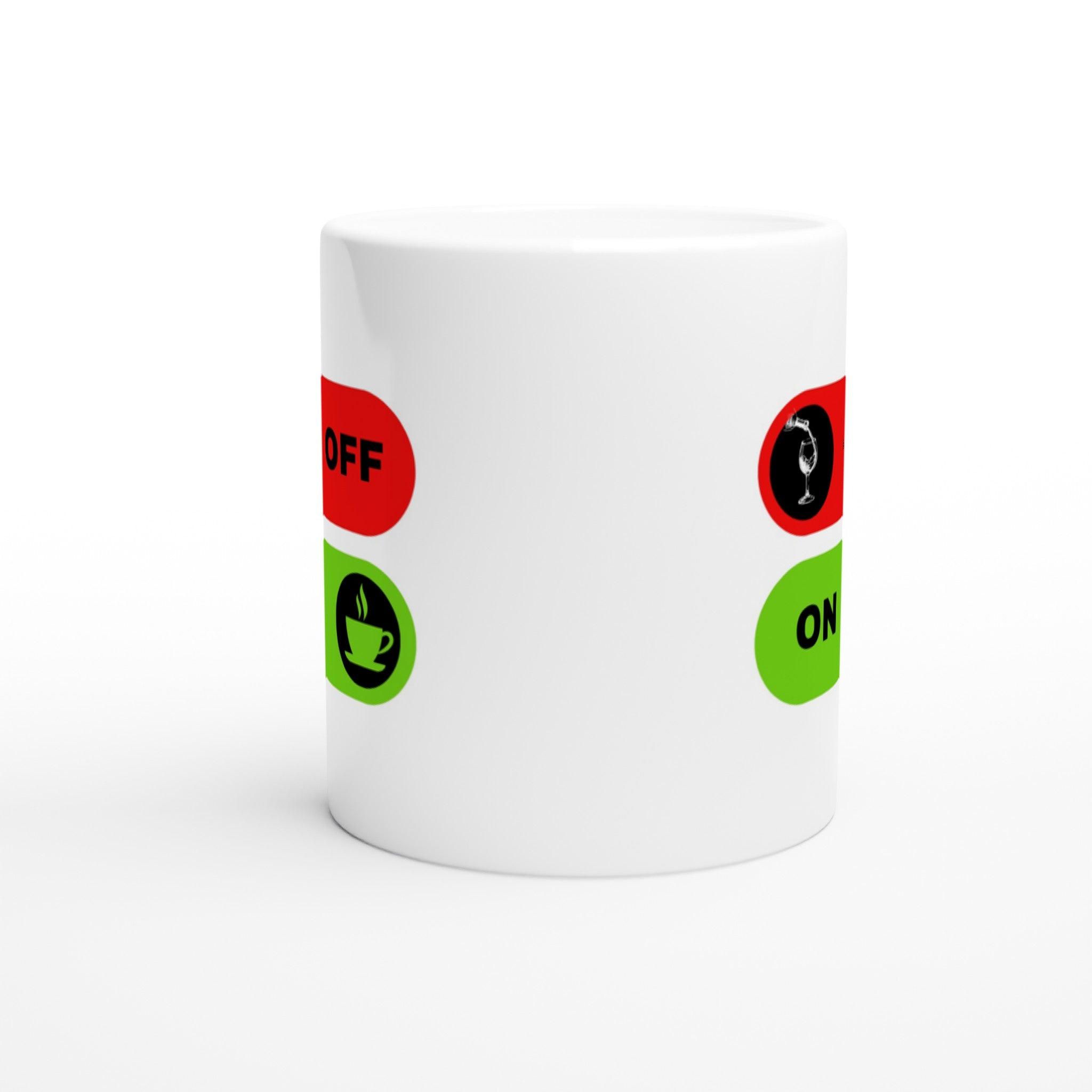 White 11oz Ceramic Mug - SOMM DIGI
