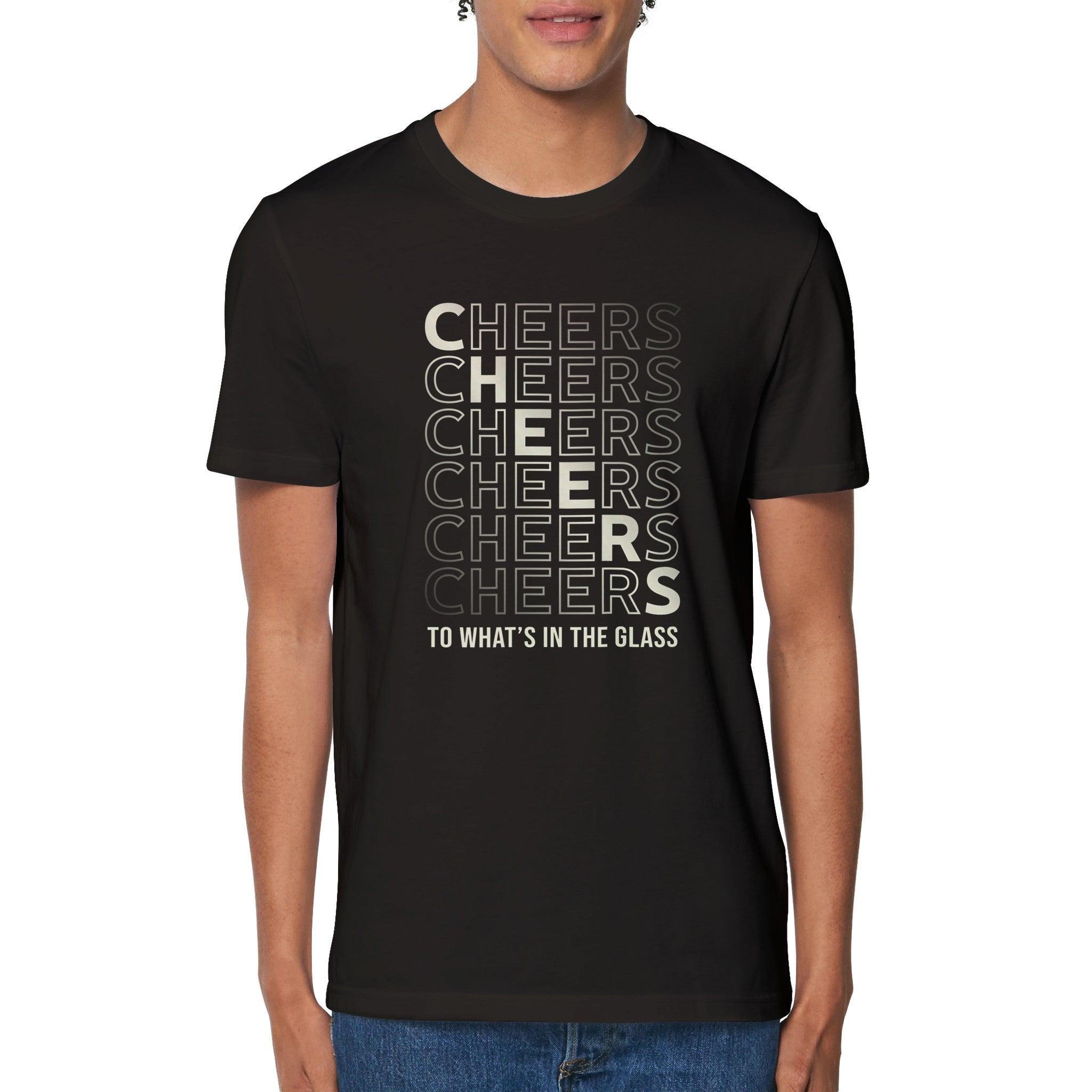 Toastful Tease: Premium Organic Tee for Wine Enthusiasts - SOMM DIGI