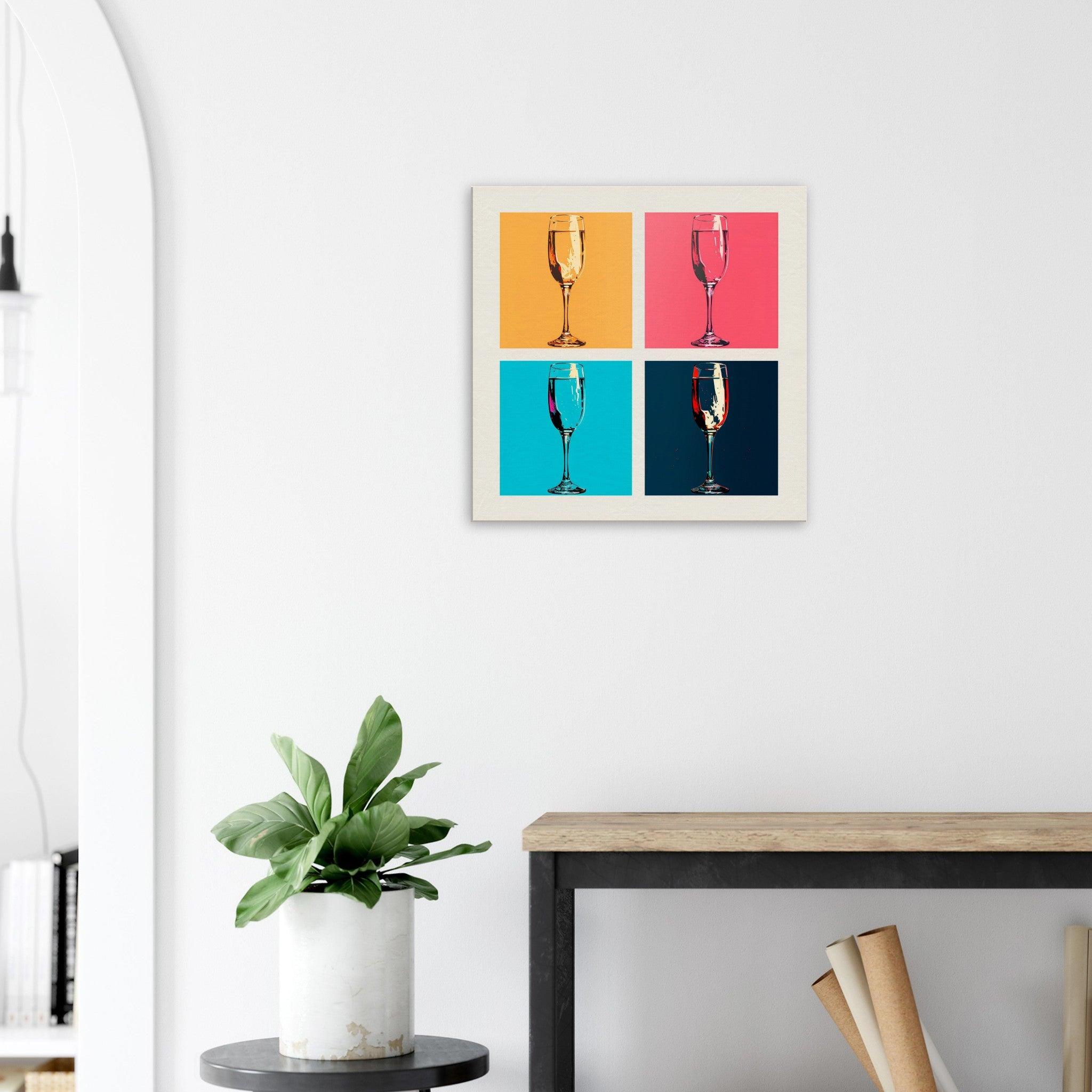 champagne wall decor
