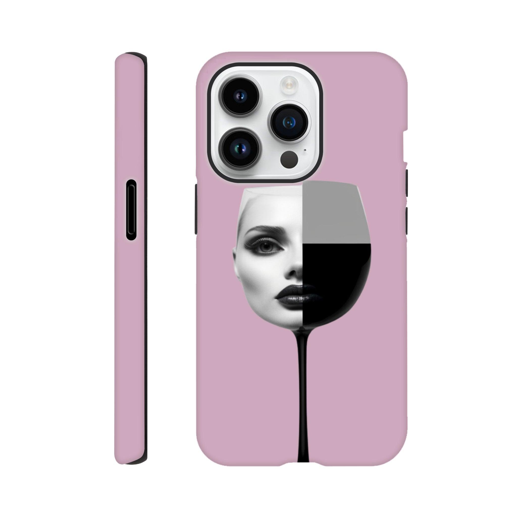 Silhouette Series: Artistic Wine Glass Phone Cases - SOMM DIGI