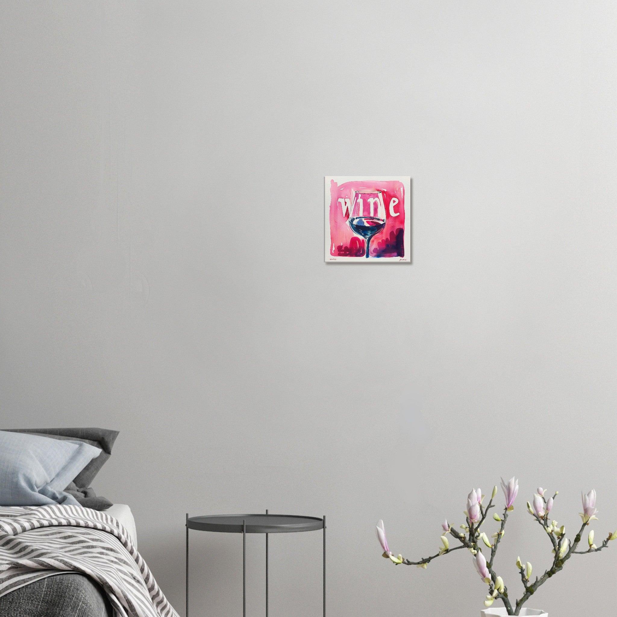wine canvas wall art