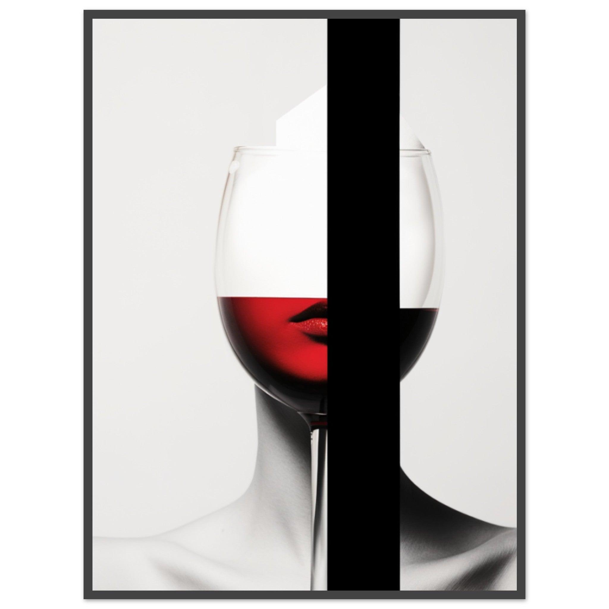 Vivacious Vino" Foam Print - SOMM DIGI