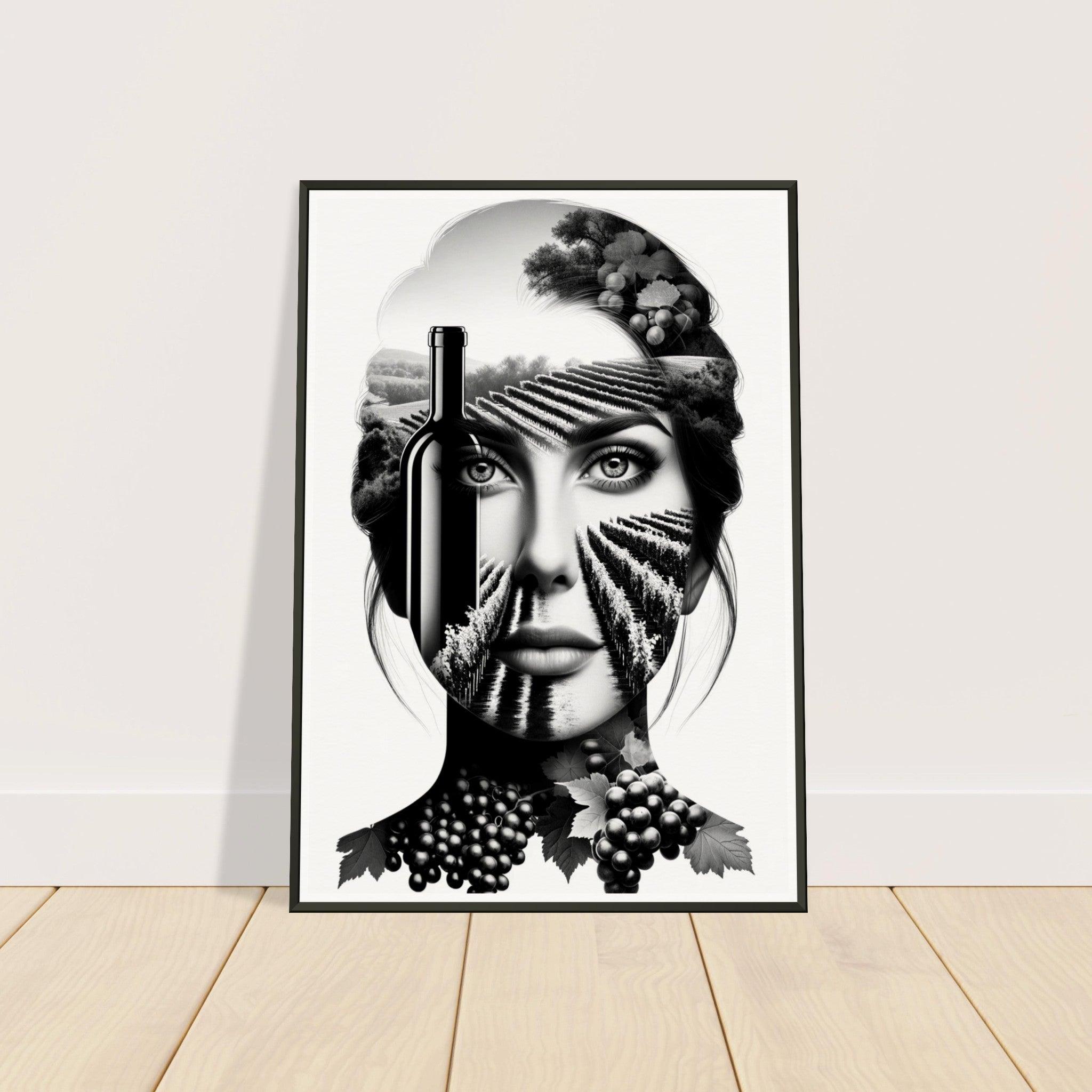 Enigmatic Essence: The Wine Connoisseur's Portrait - SOMM DIGI