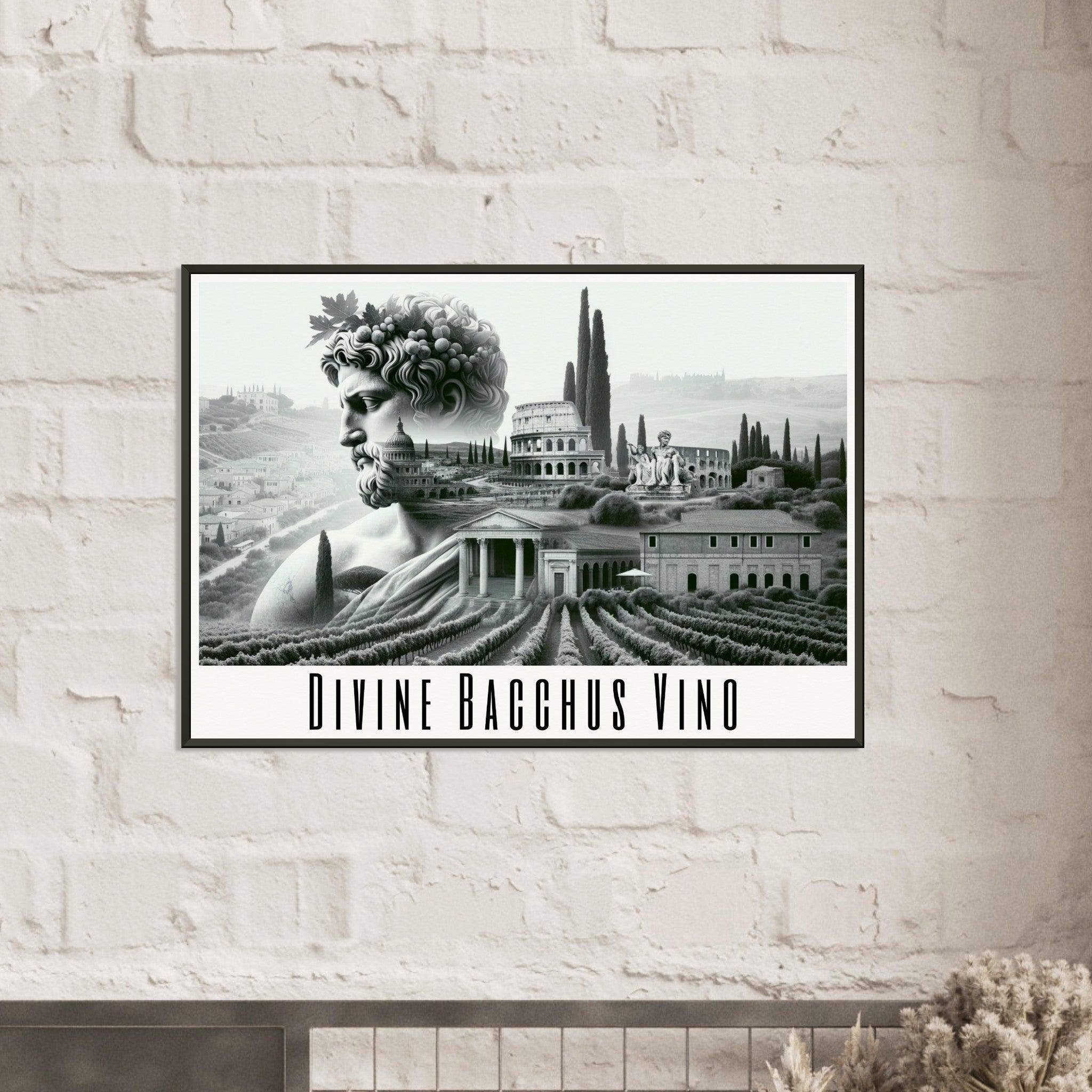 Divine Bacchus Vino: A Master's Edition Poster - SOMM DIGI