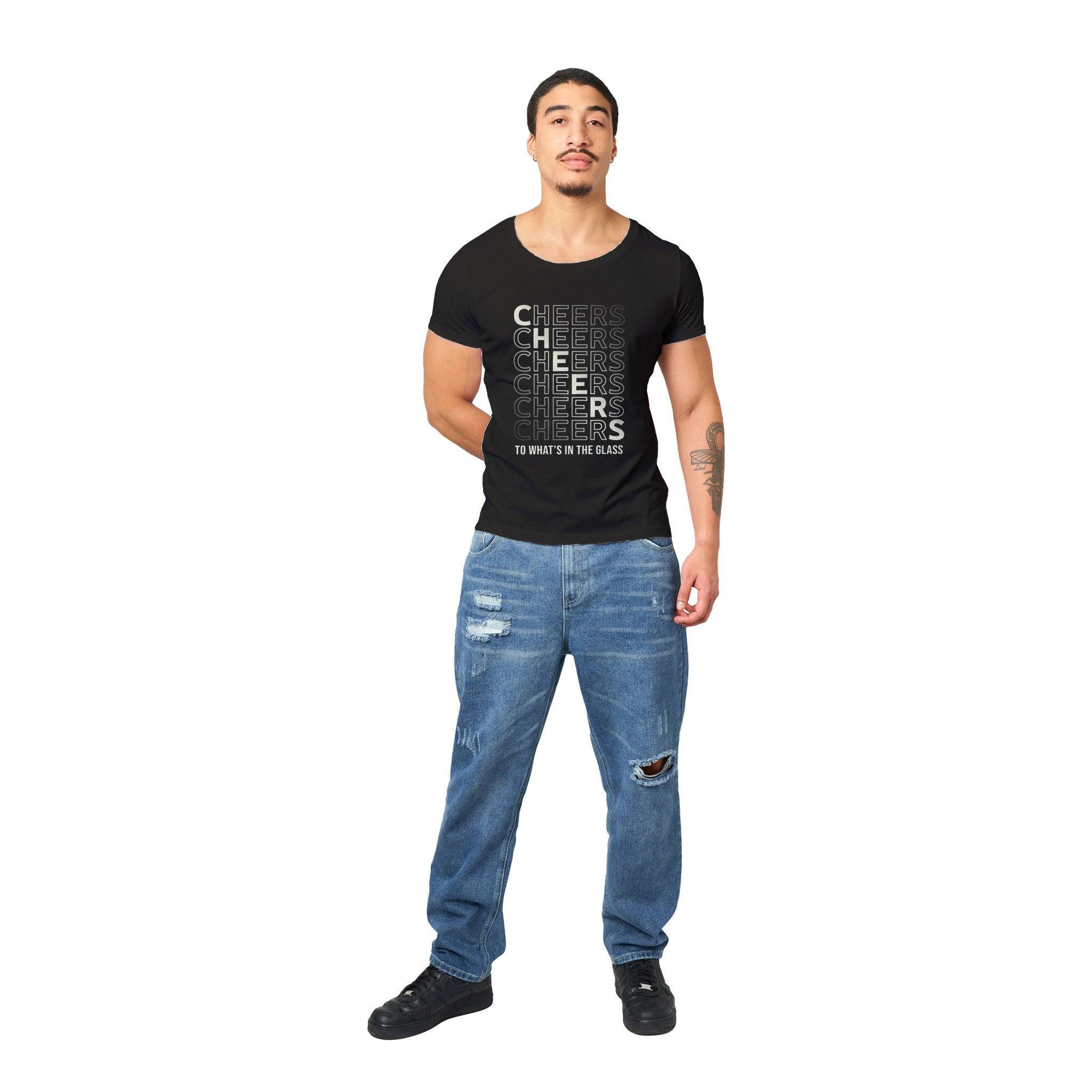 Toastful Tease: Premium Organic Tee for Wine Enthusiasts - SOMM DIGI