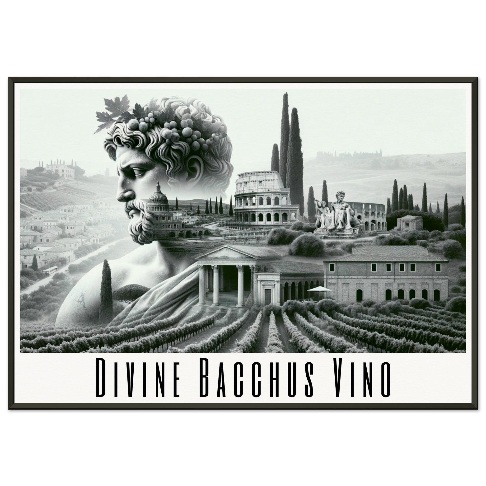 Divine Bacchus Vino: A Master's Edition Poster - SOMM DIGI