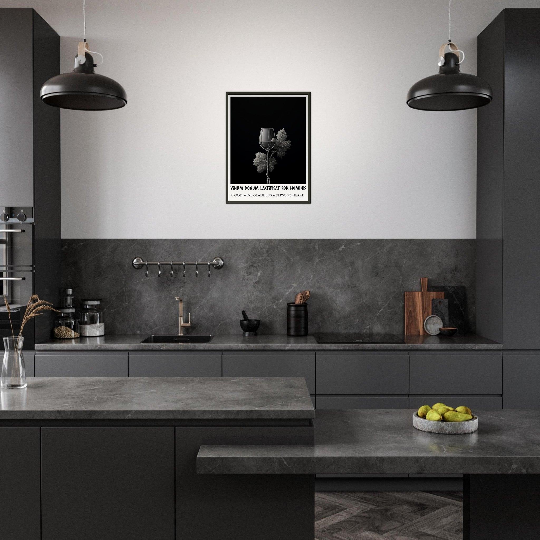 Vinum Bonum" – Where Wine, Wisdom, and Wall Art Merge - SOMM DIGI