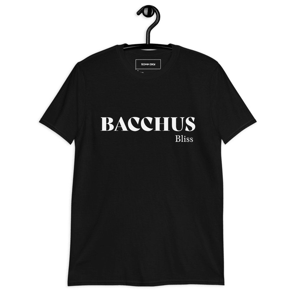 Bacchus wine tshirt